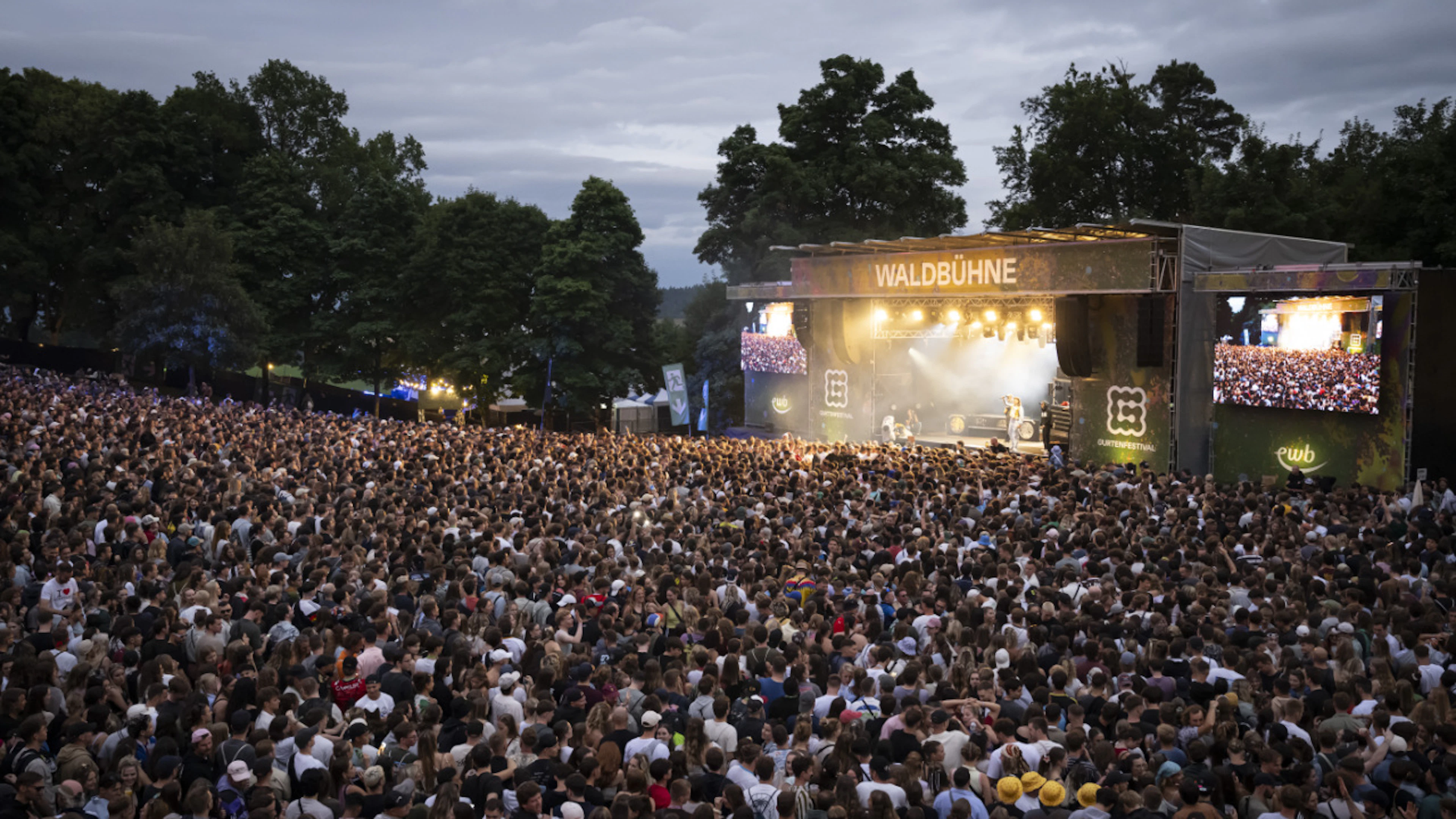 In diesem Jahr beträgt die Kapazität pro Tag auf dem Gurten 27'000 Besuchende. (Archivbild)