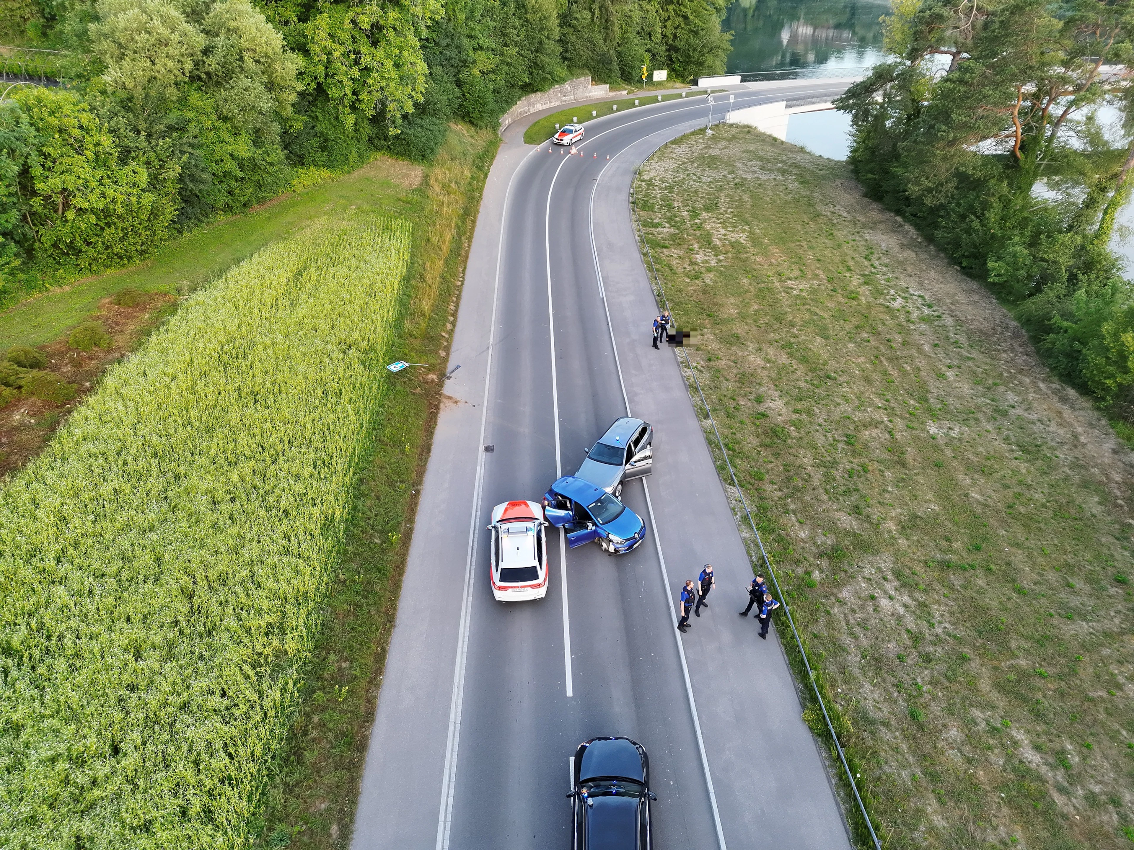 C'est à Flaach (ZH) que la course-poursuite a finalement pris fin.