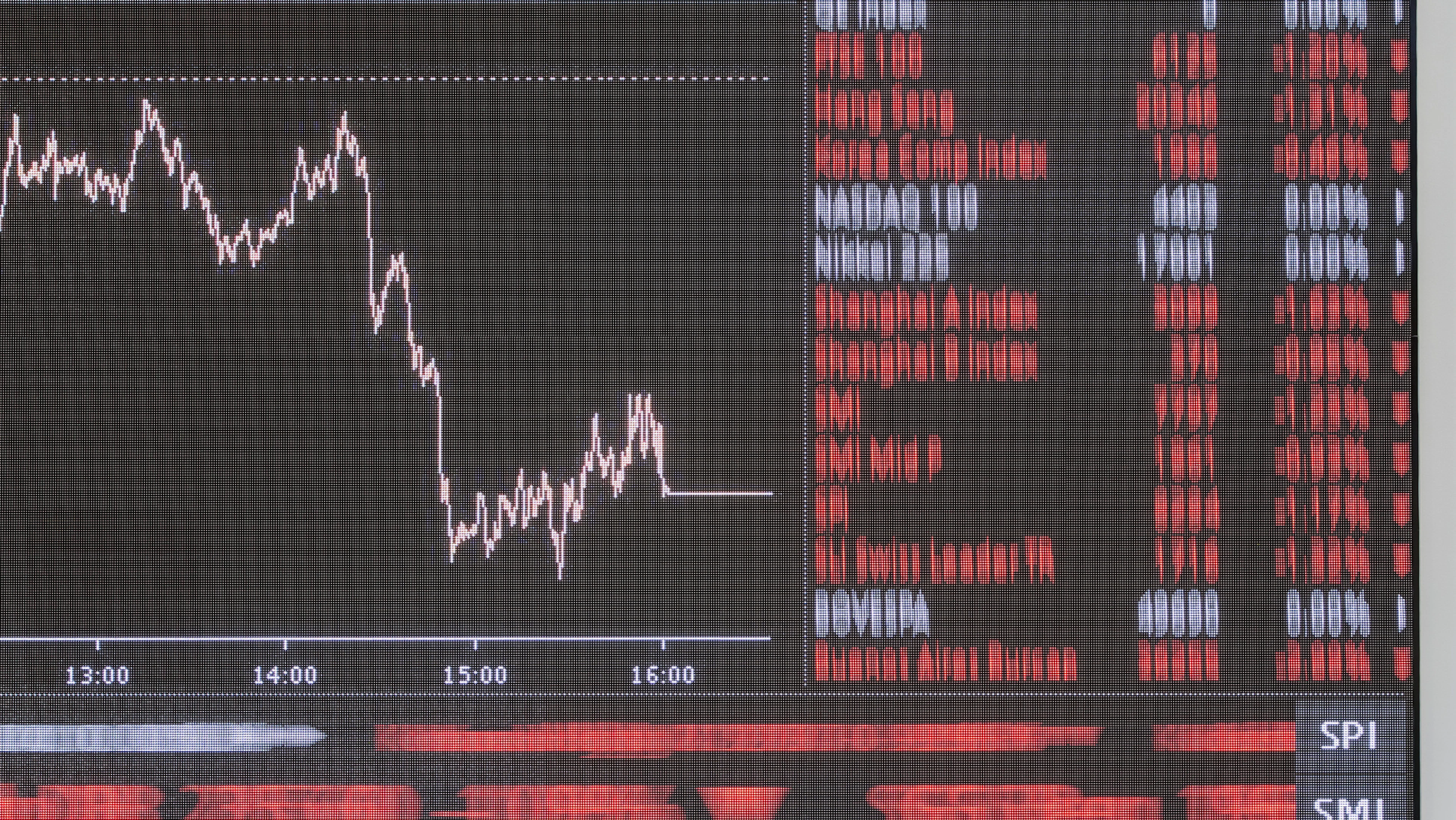 La Bourse suisse affaiblie par le regain de tension au Moyen-Orient