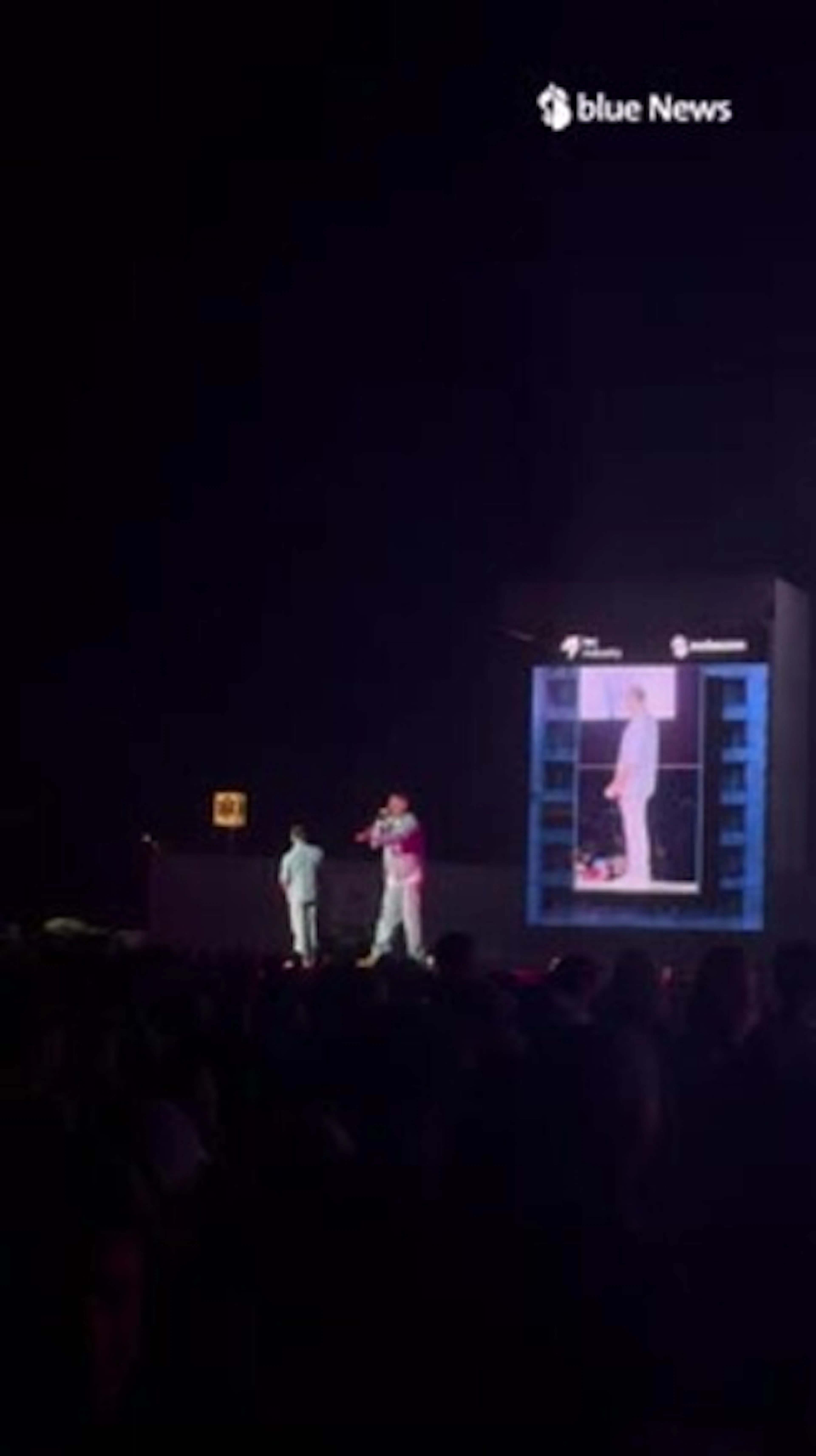 Kontra K live bei Sido auf der Bühne