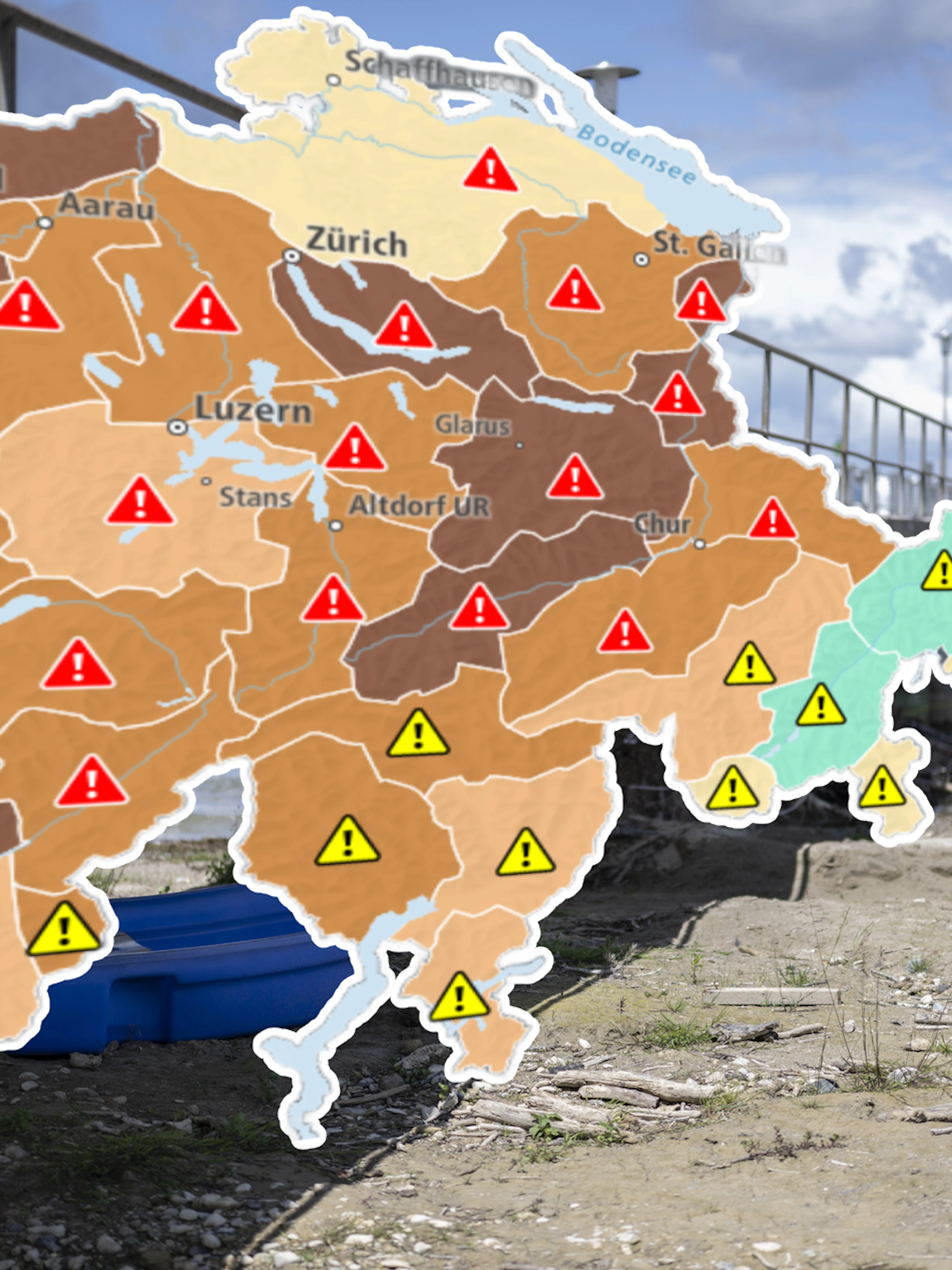 Die Schweiz trocknet aus – diese Folgen spüren wir jetzt bereits