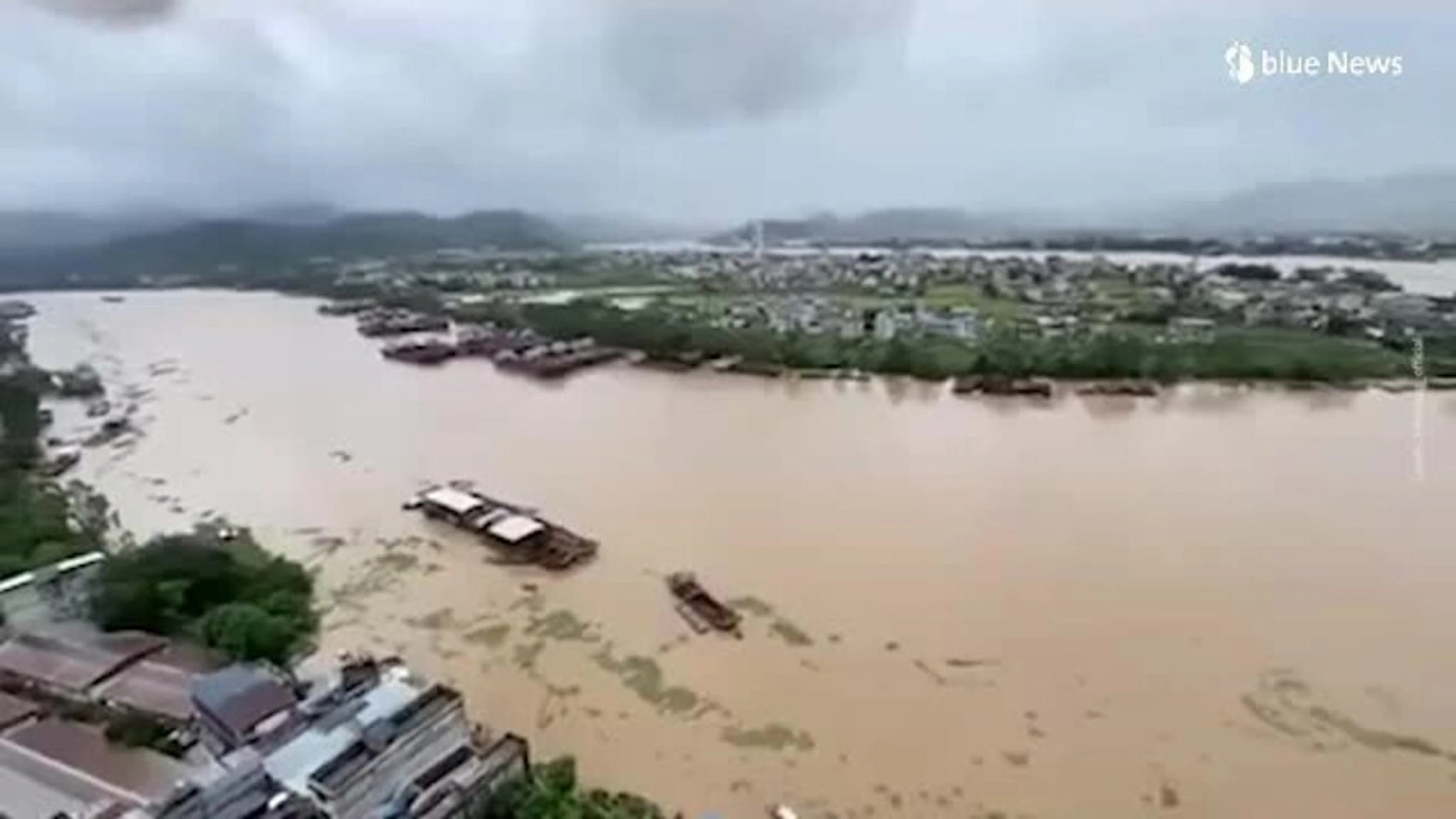 Ausnahmezustand in Südchina: Hochwasser schwemmt gegen 900 Schlangen aus Farm
