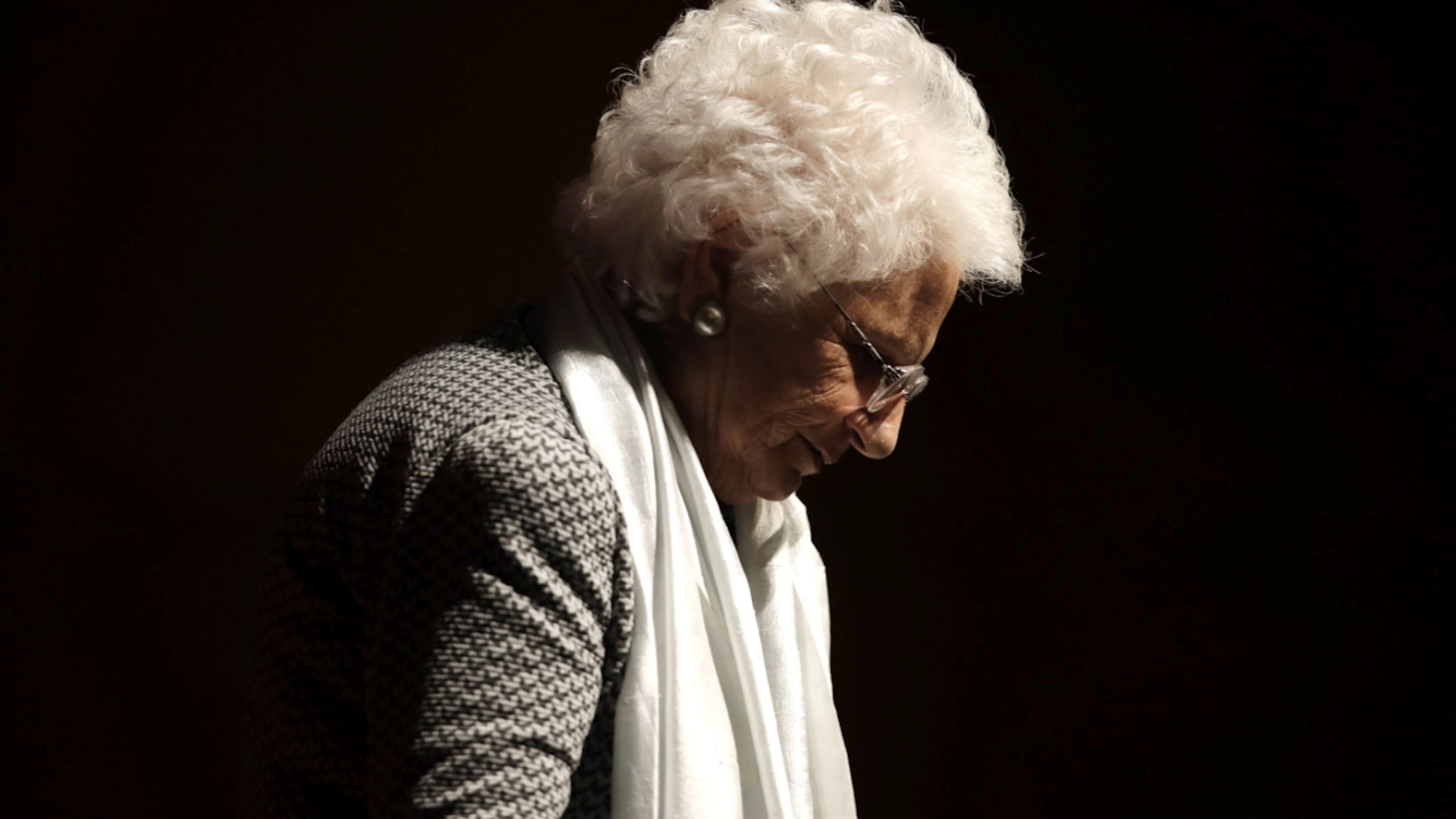 L'attivista, politica e superstite dell'Olocausto Liliana Segre in un'immagine d'archivio del 2020.
