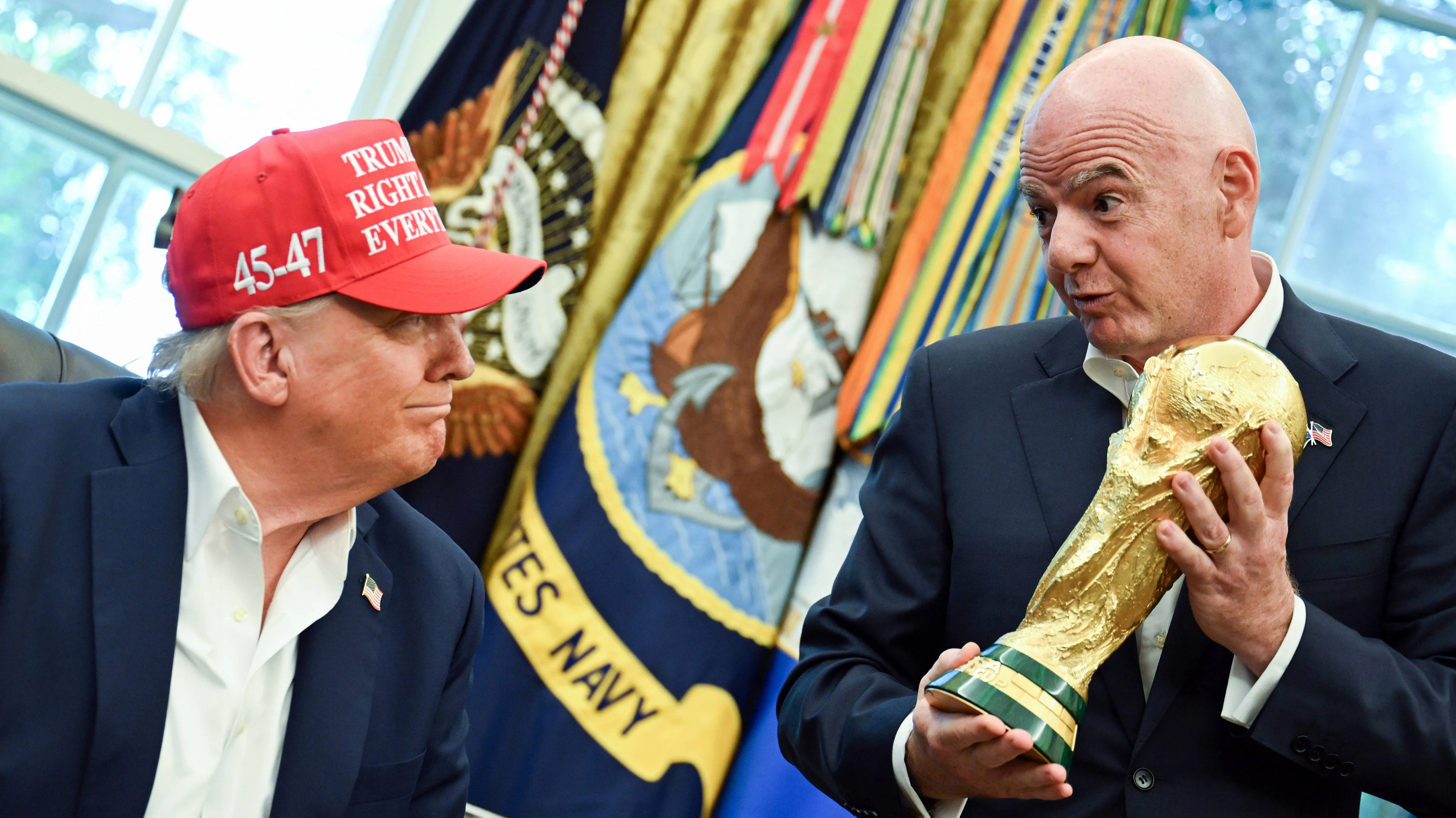 Gianni Infantino: «Im Final übergeben Donald Trump und ich hoffentlich zusammen den Pokal»