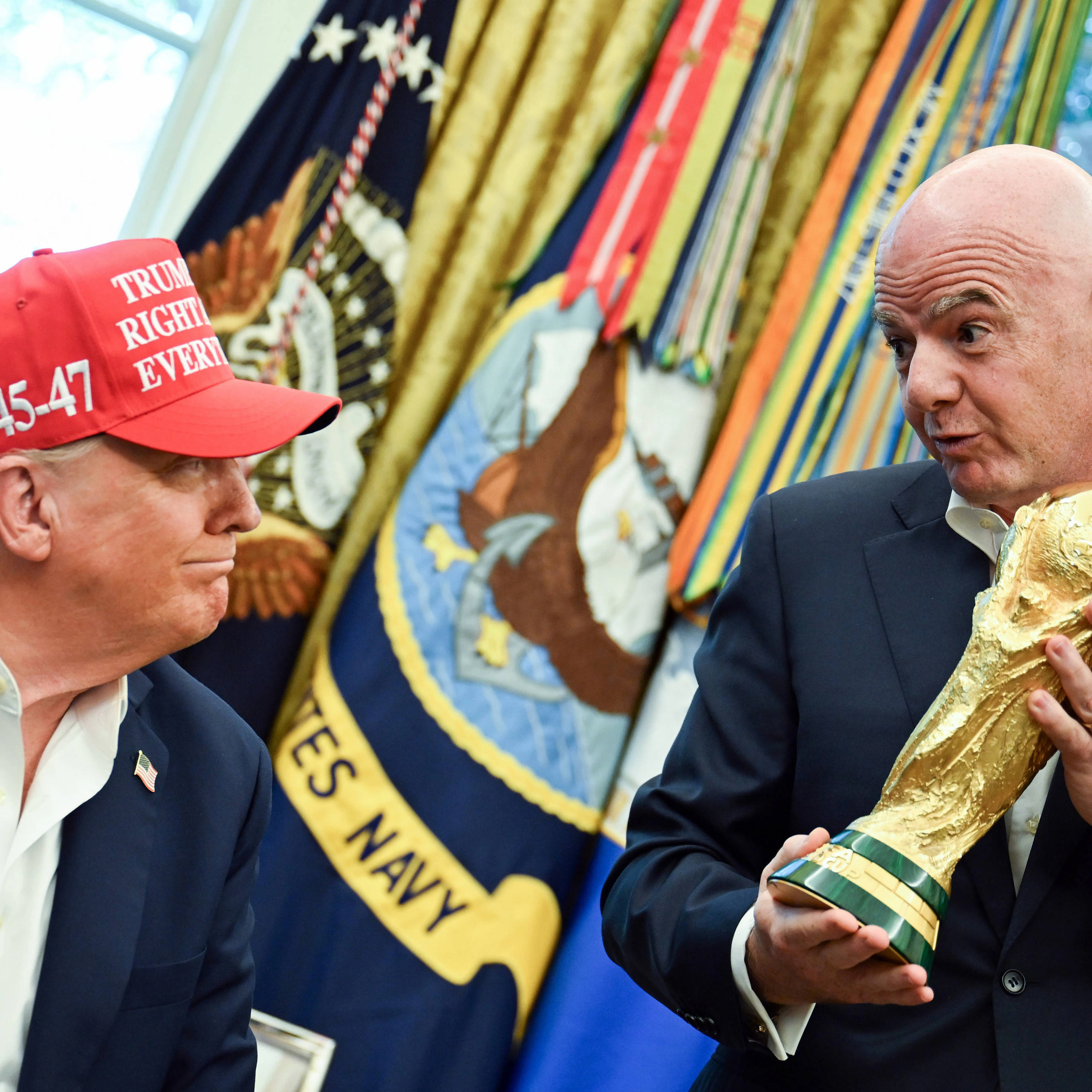 Gianni Infantino: «Im Final übergeben Donald Trump und ich hoffentlich zusammen den Pokal»