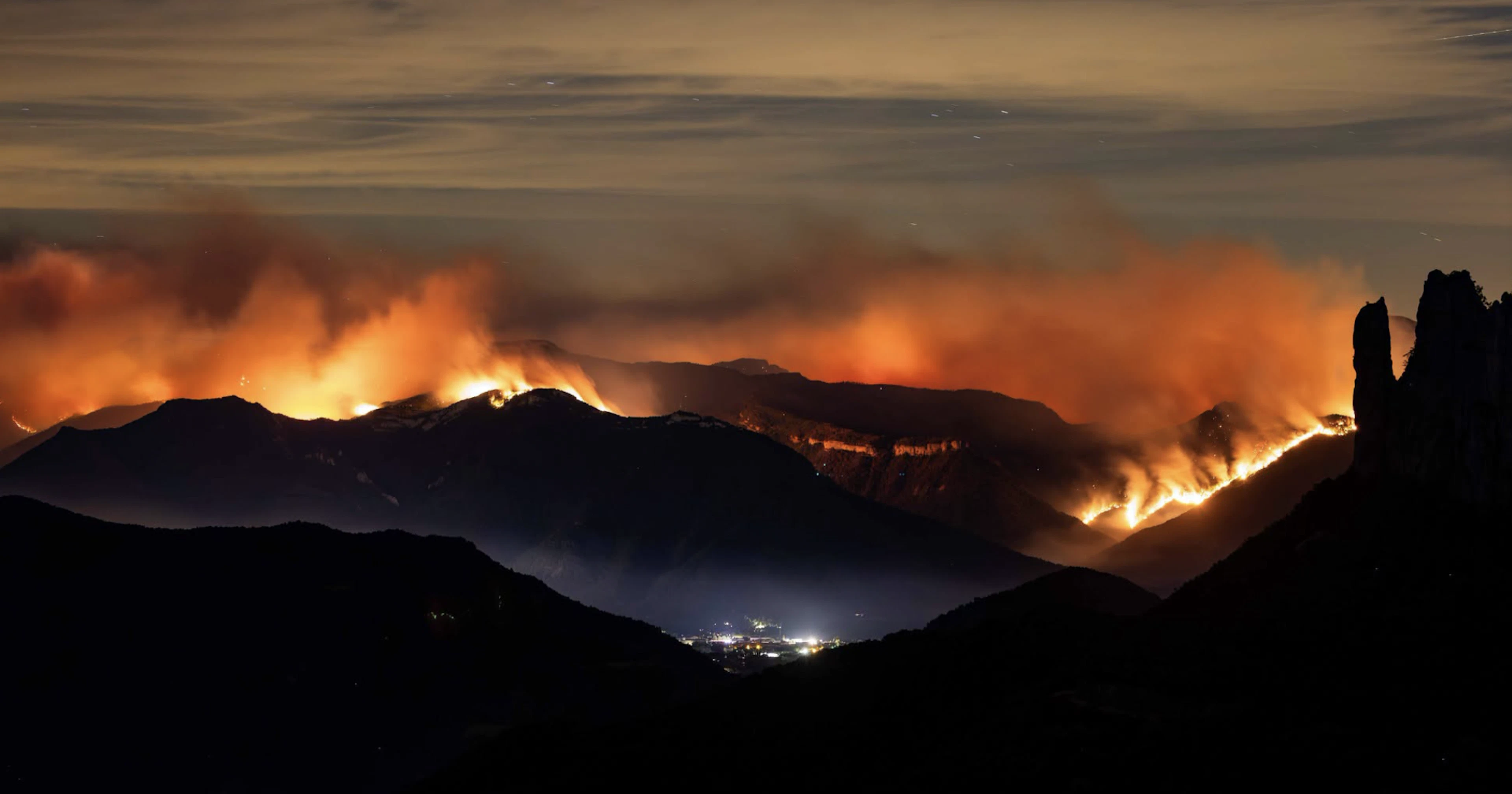 Un incendie ravage l'Espagne depuis plusieurs jours (photo d'illustration, archives).