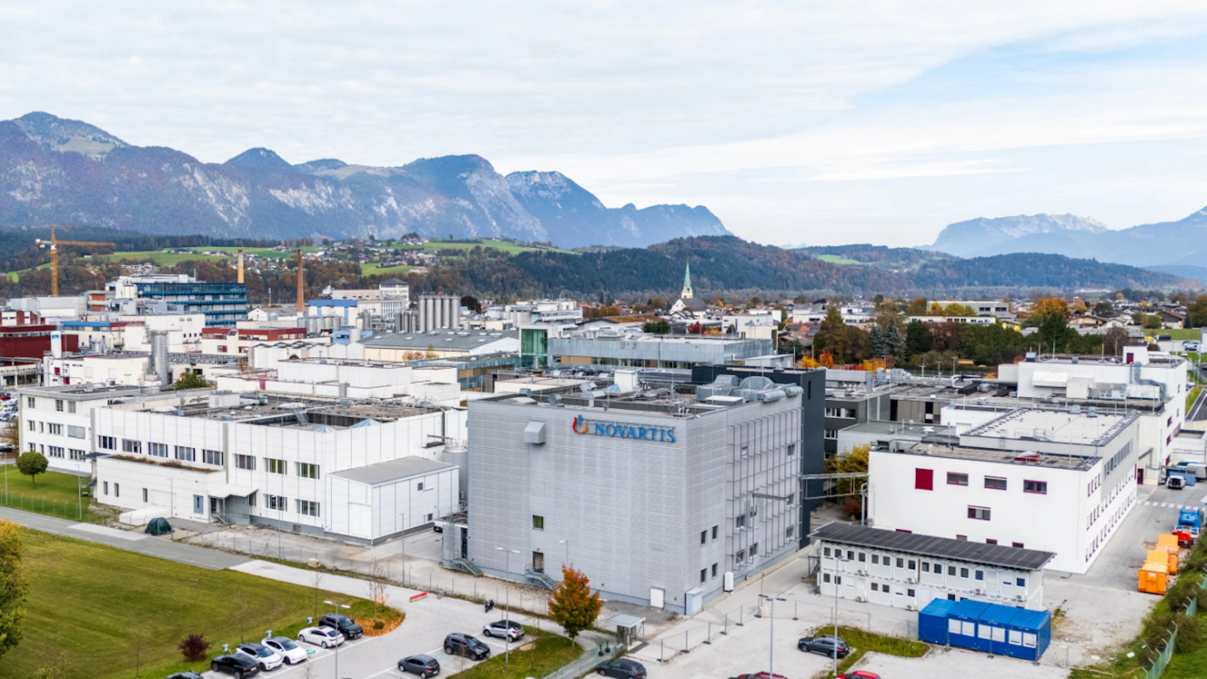 Novartis is selling all of the buildings and land at its production site in Kundl, Austria. (File photo)