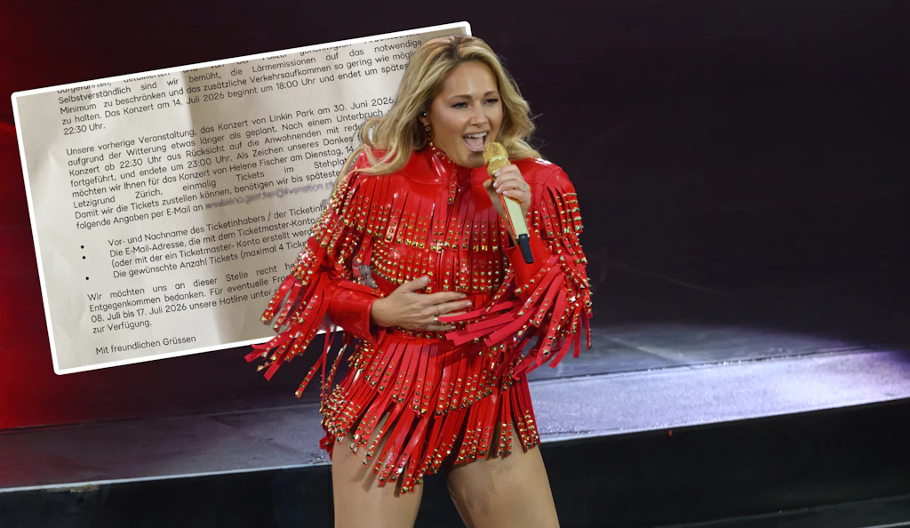 Helene Fischer fills Letzigrund with free tickets