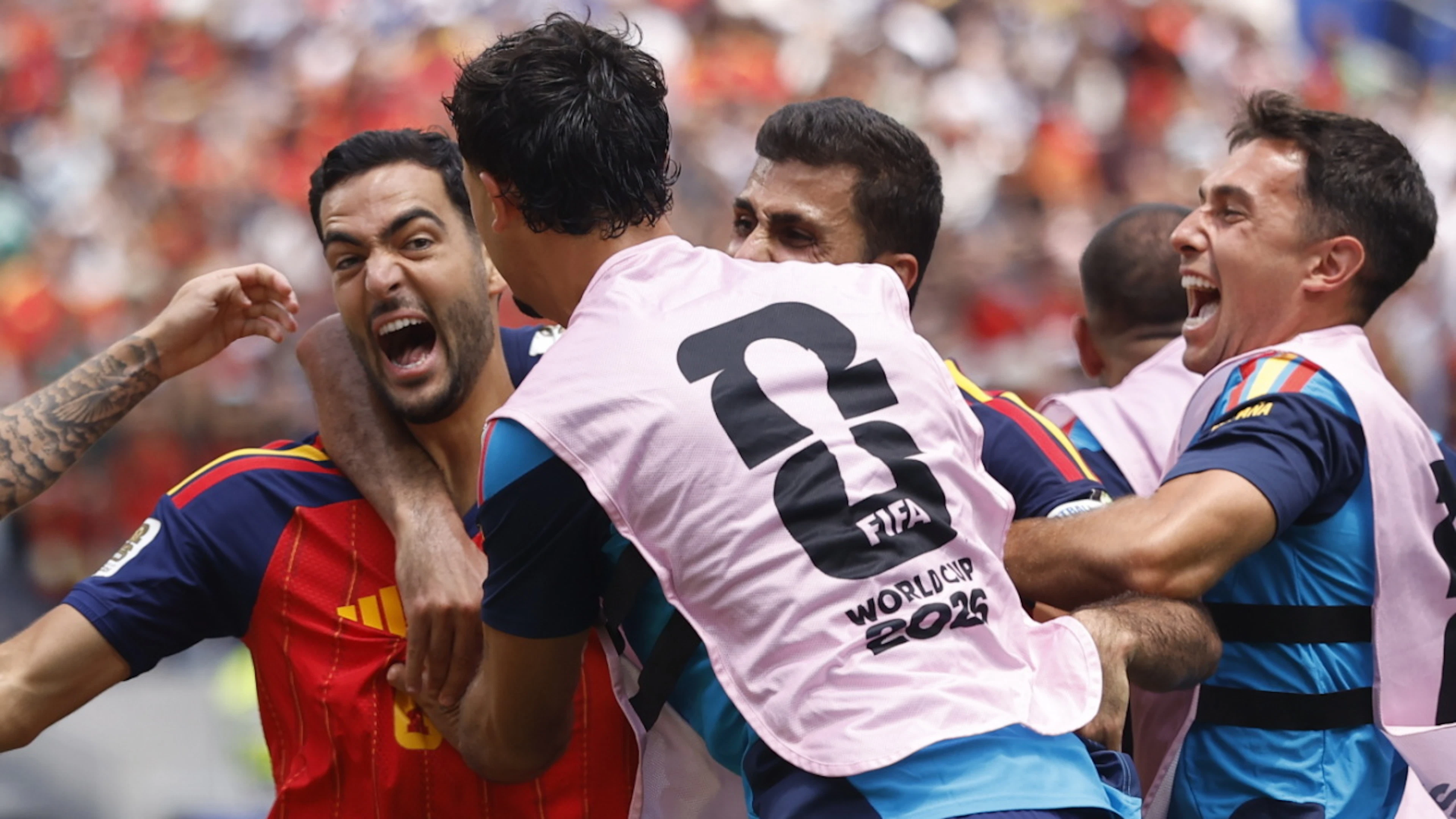 Encore un but décisif de Merino : la Roja rêve d’un doublé Euro-Mondial