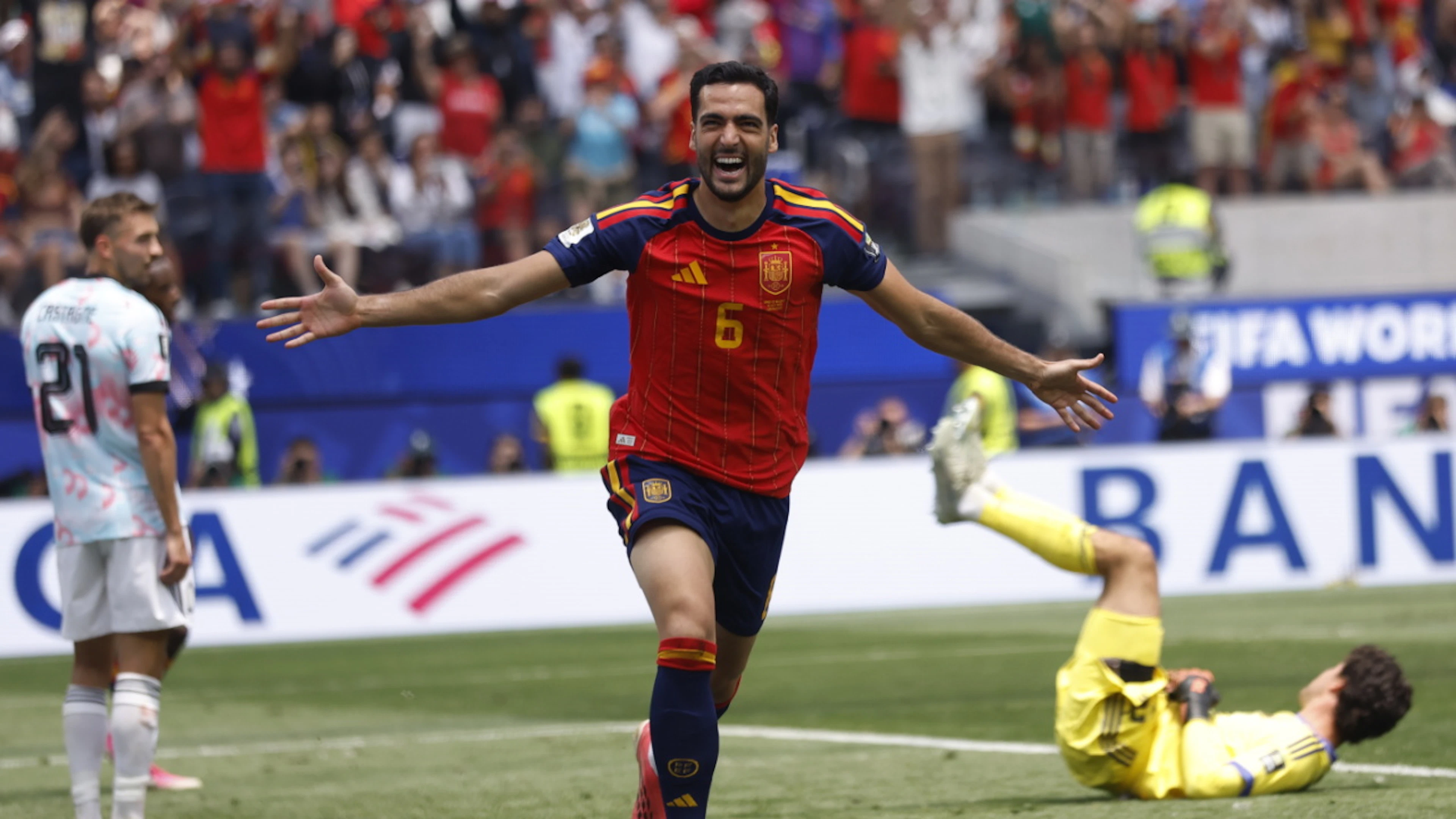 Mikel Merino schiesst Spanien mit einem Joker-Tor in den WM-Halbfinal