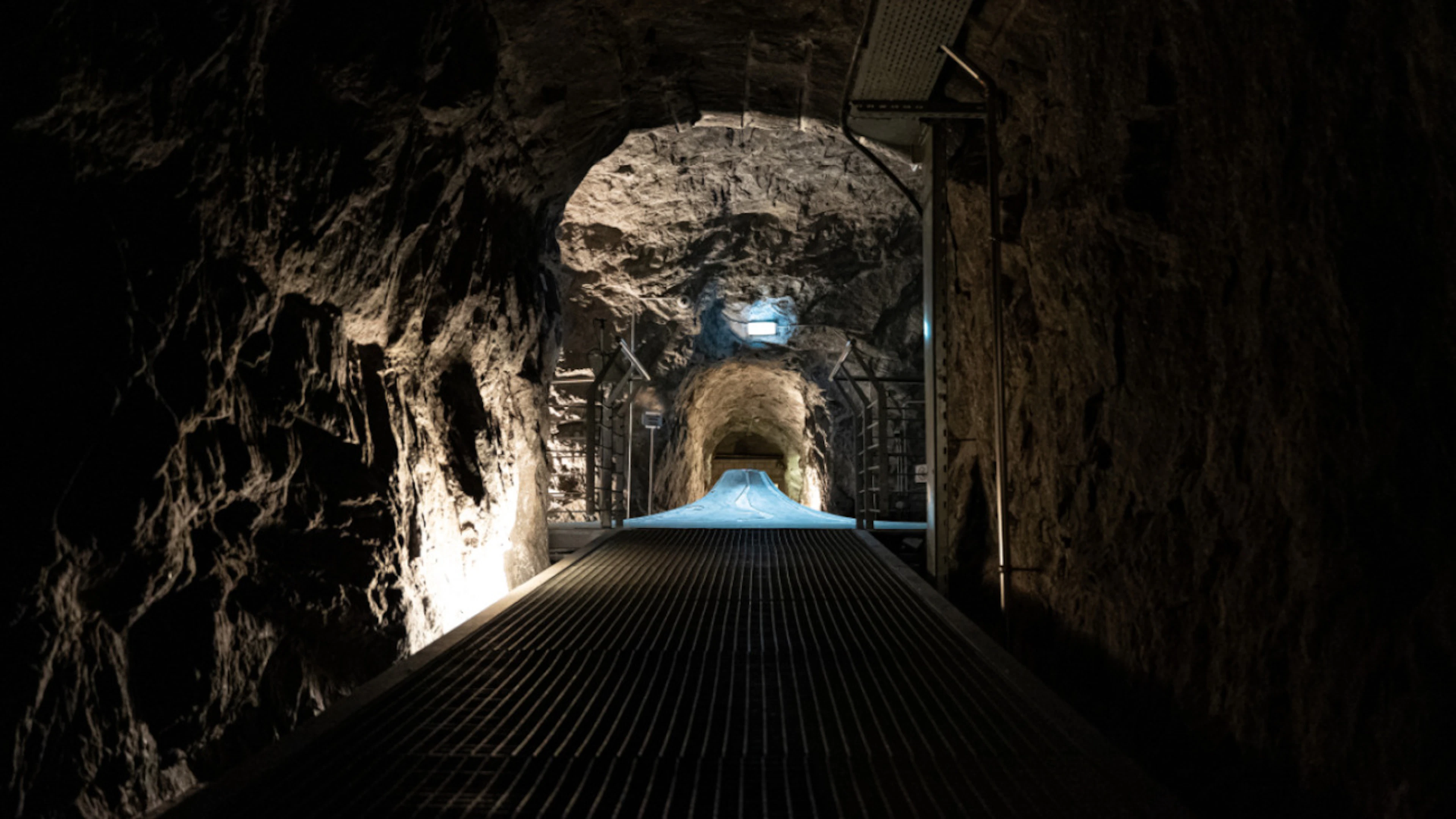 Le gallerie del San Gottardo sono l'ambiente ideale per l'esperimento. (Immagine d'archivio).