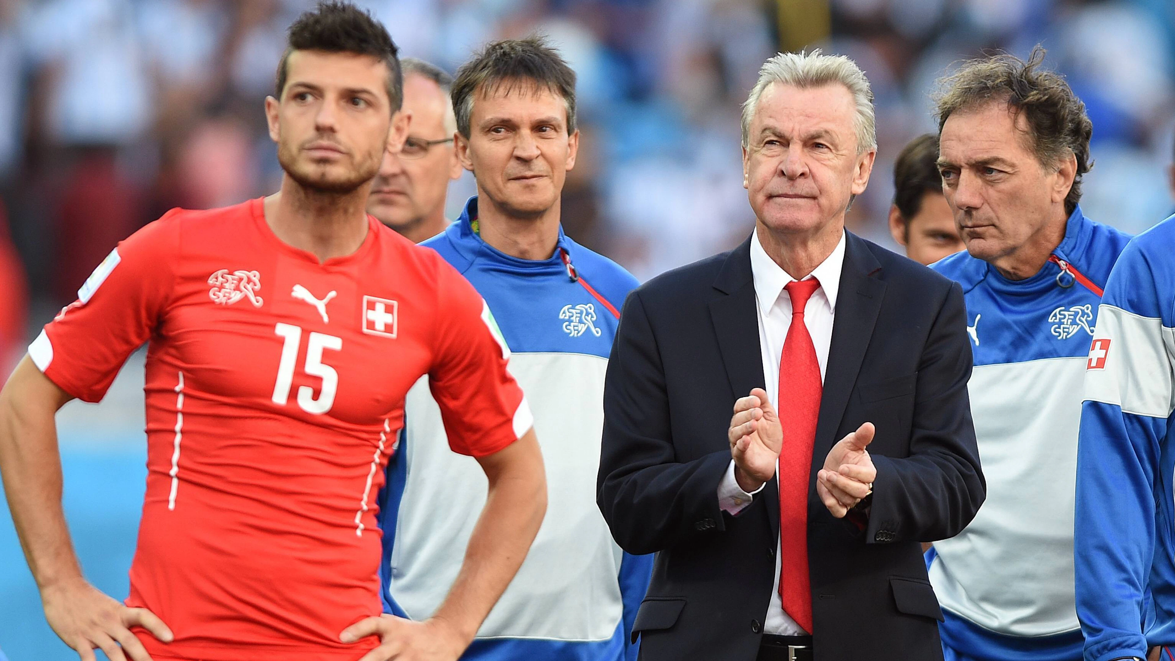 Ottmar Hitzfelds trauriger Tag beim Duell gegen Argentinien