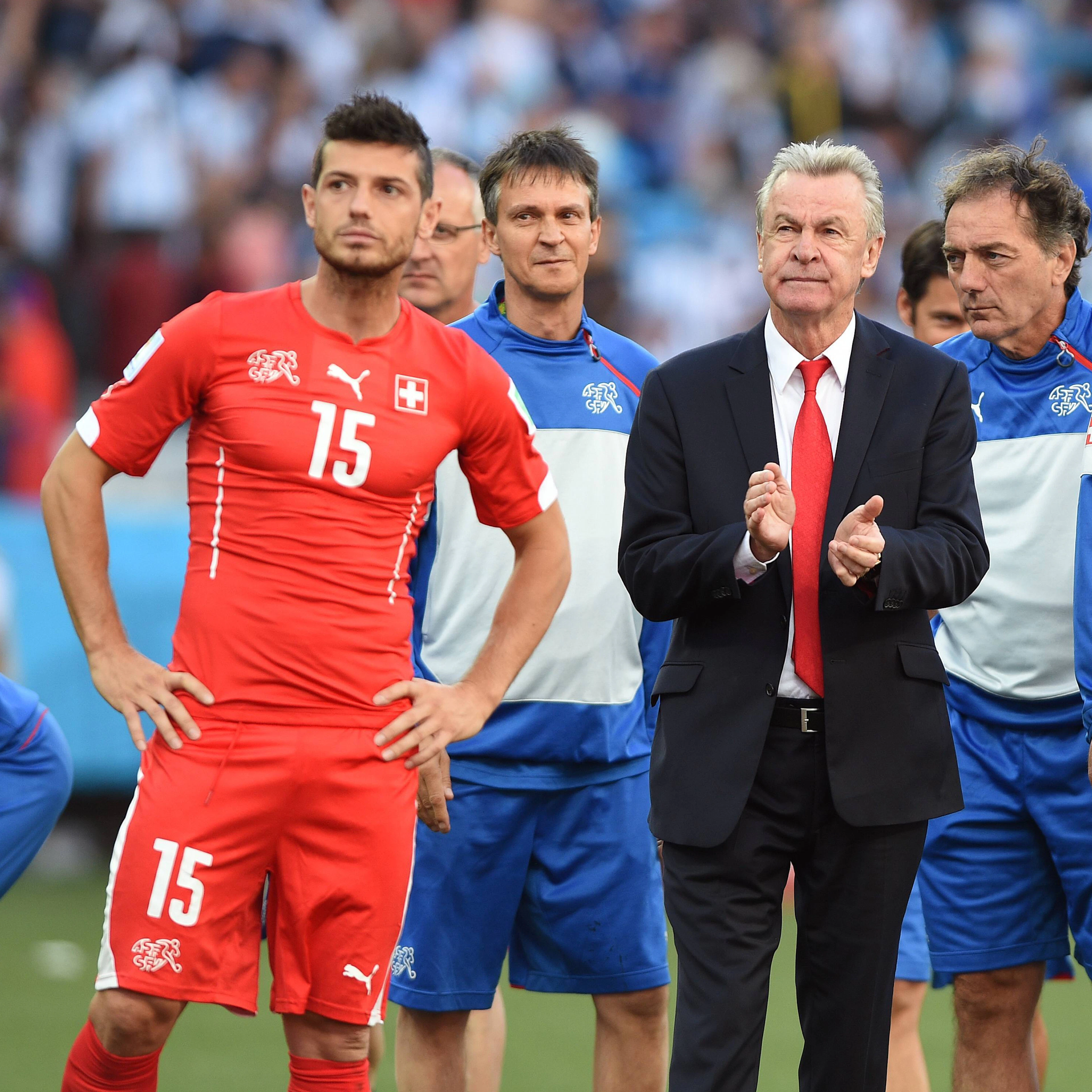 Ottmar Hitzfelds trauriger Tag beim Duell gegen Argentinien