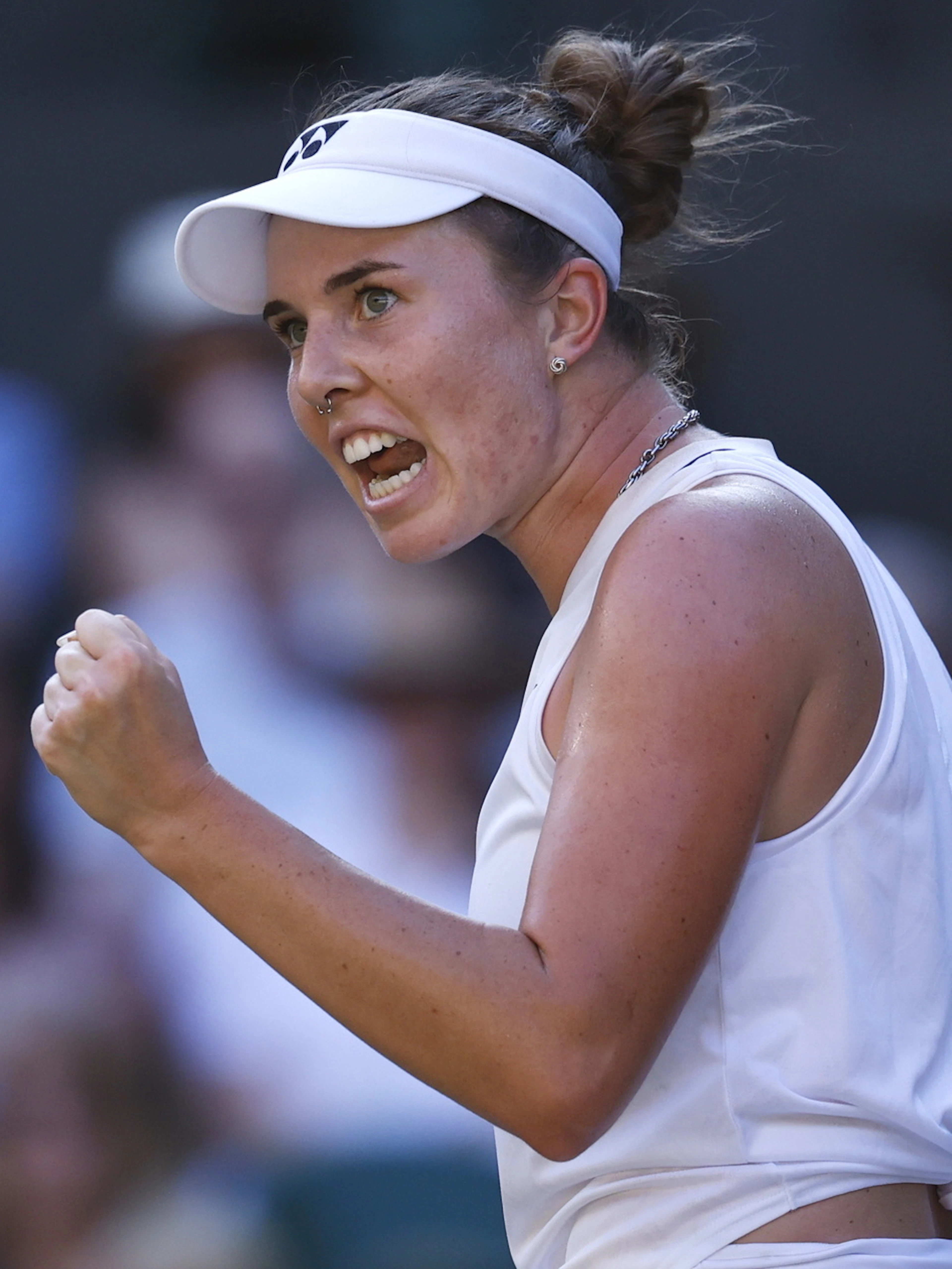 Cinq balles de match manquées, puis le sacre: Noskova triomphe à Wimbledon