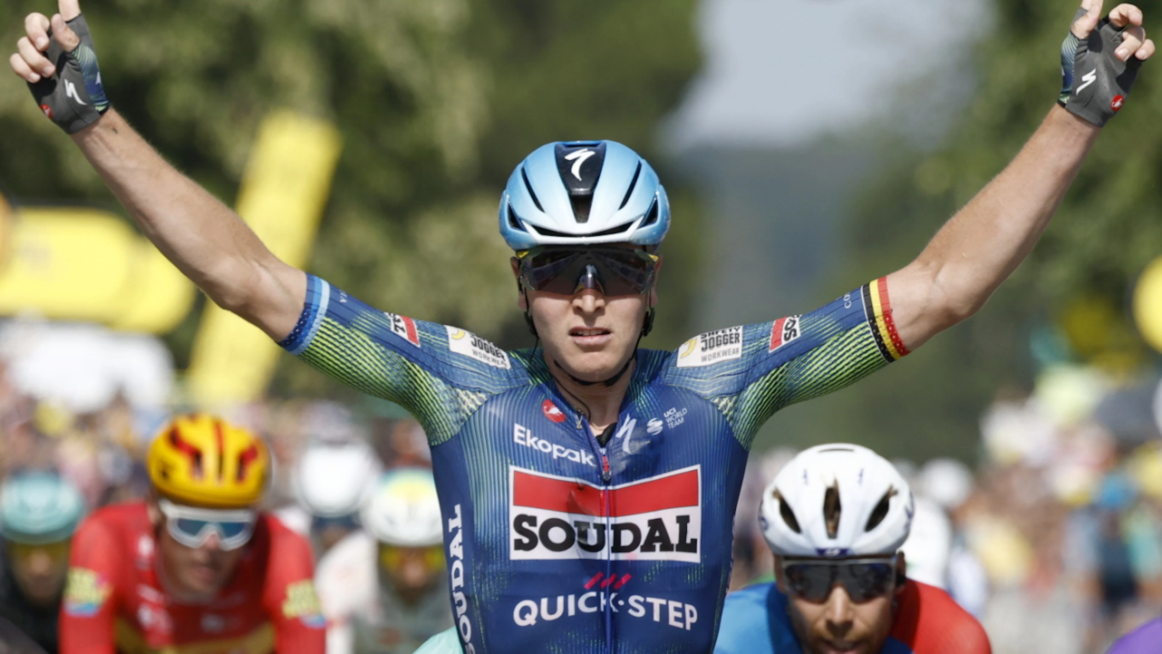 Merlier scores again, winning Stage 8 as well