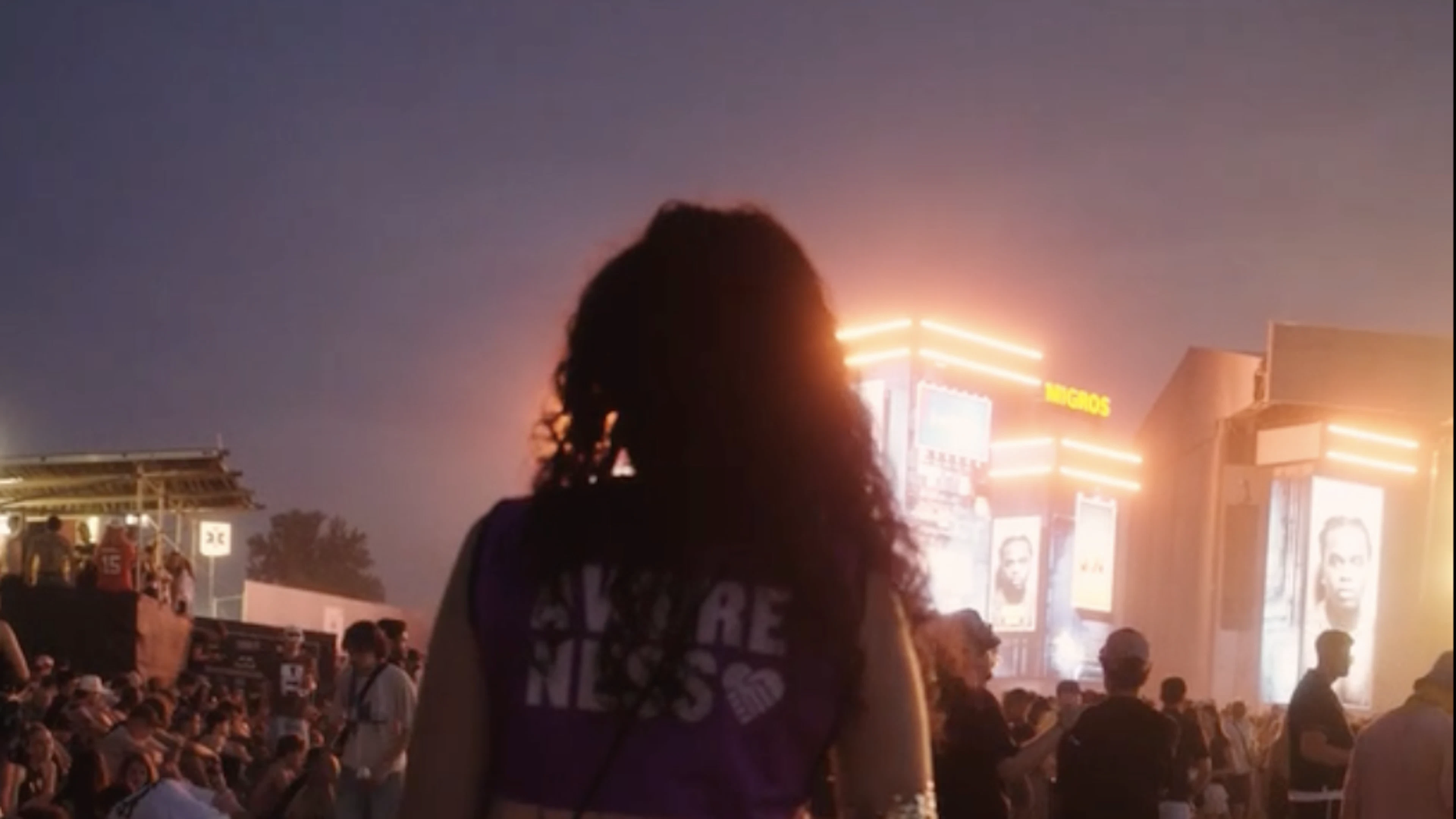 Sie sind da, wenn's am Festival zu Übergriffen kommt