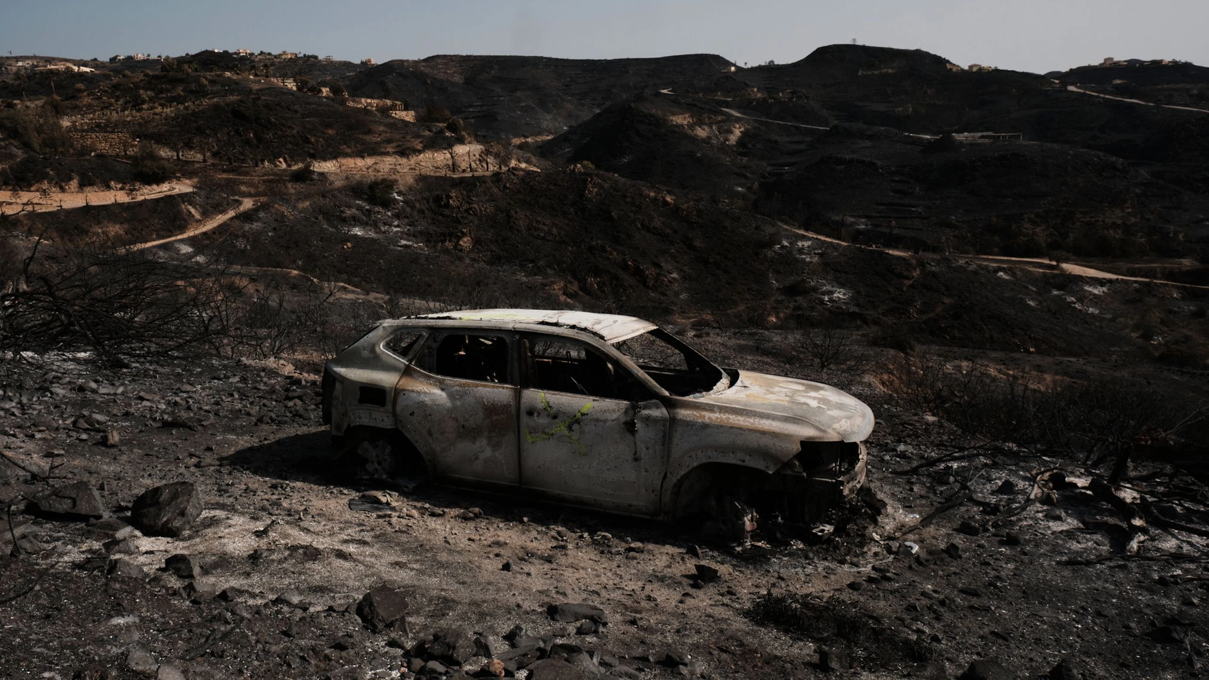 Feuerinferno in Spanien