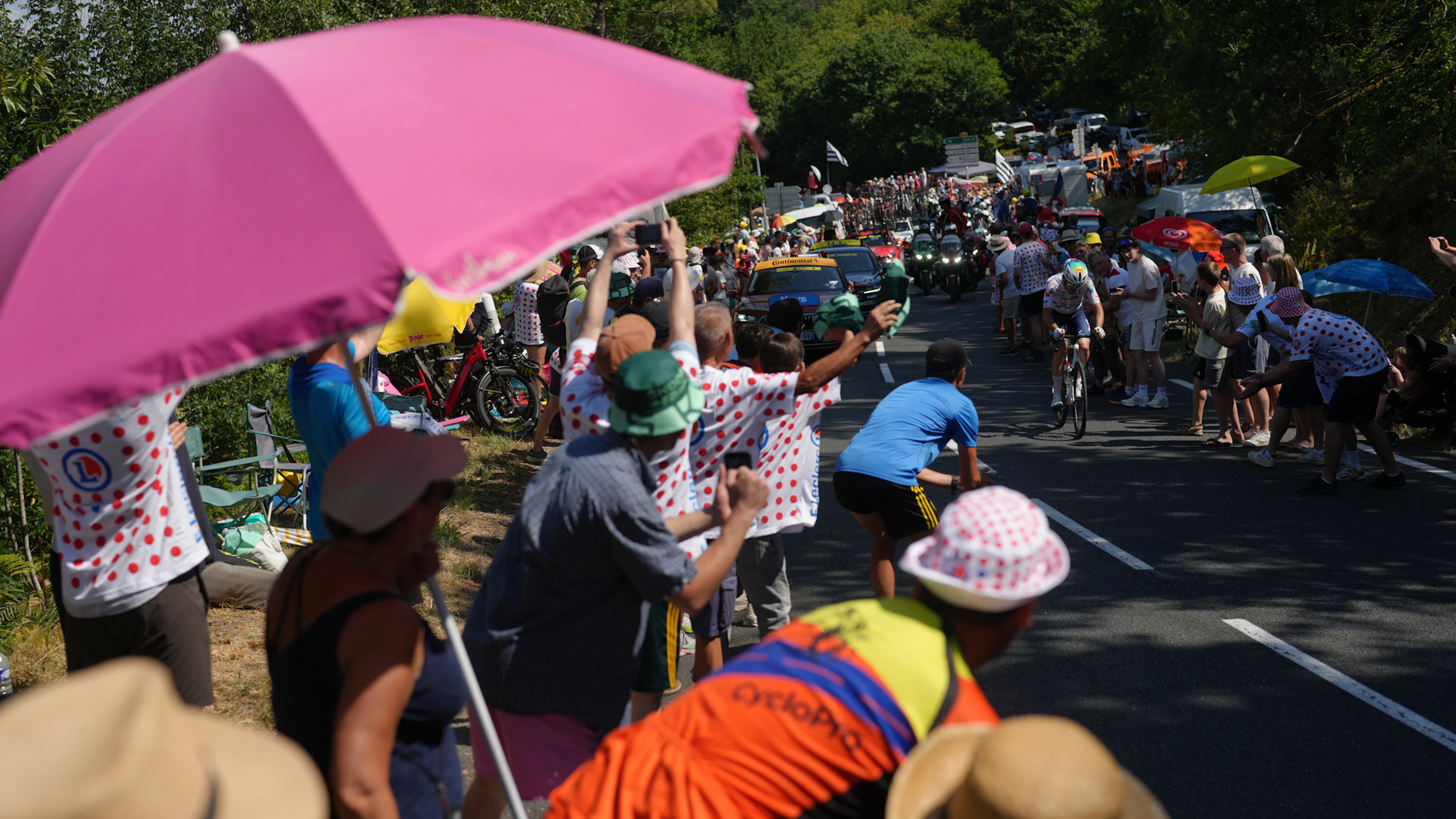 Canicule : le Tour de France modifie en urgence le parcours de la 9e étape