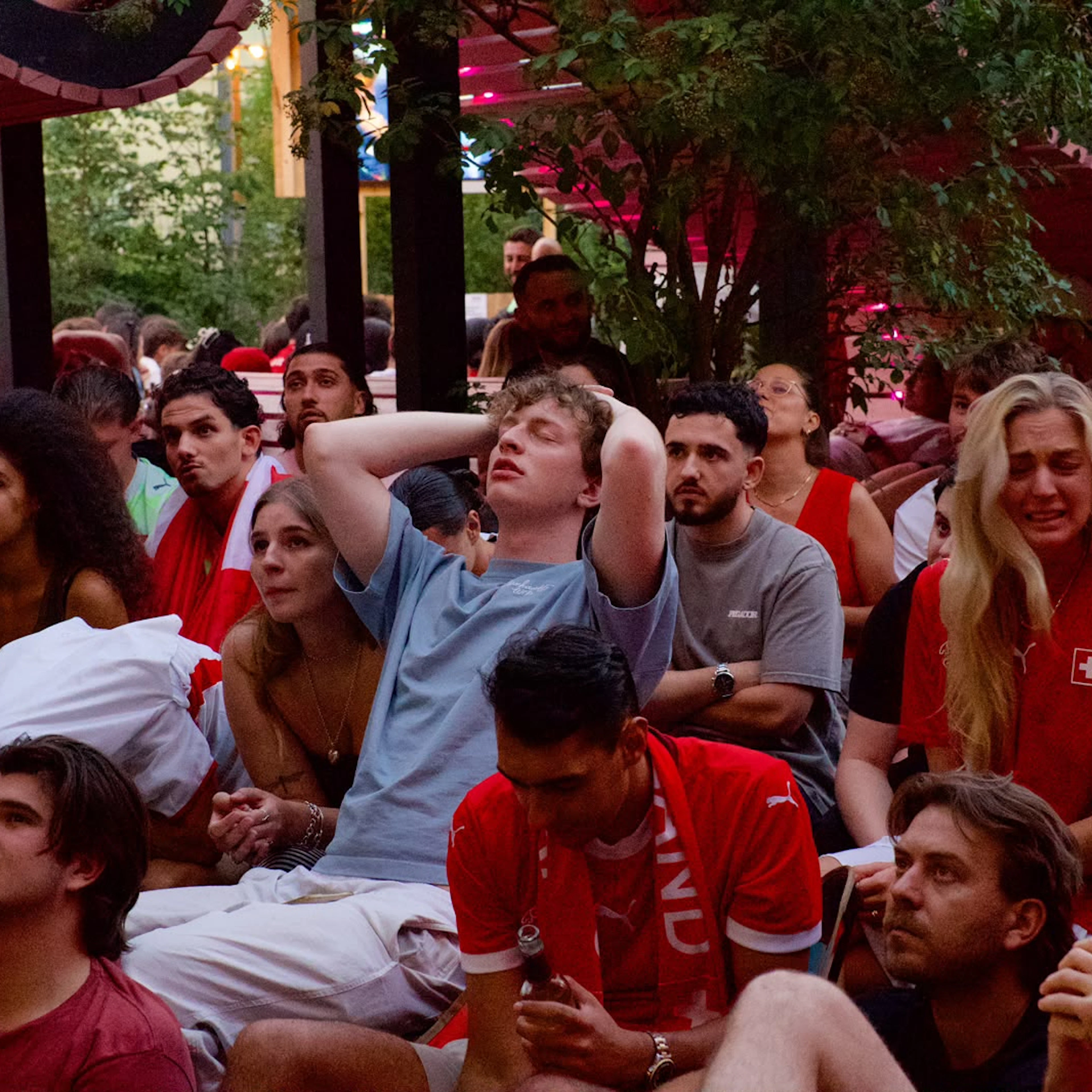 Fans cheer, suffer, and mourn