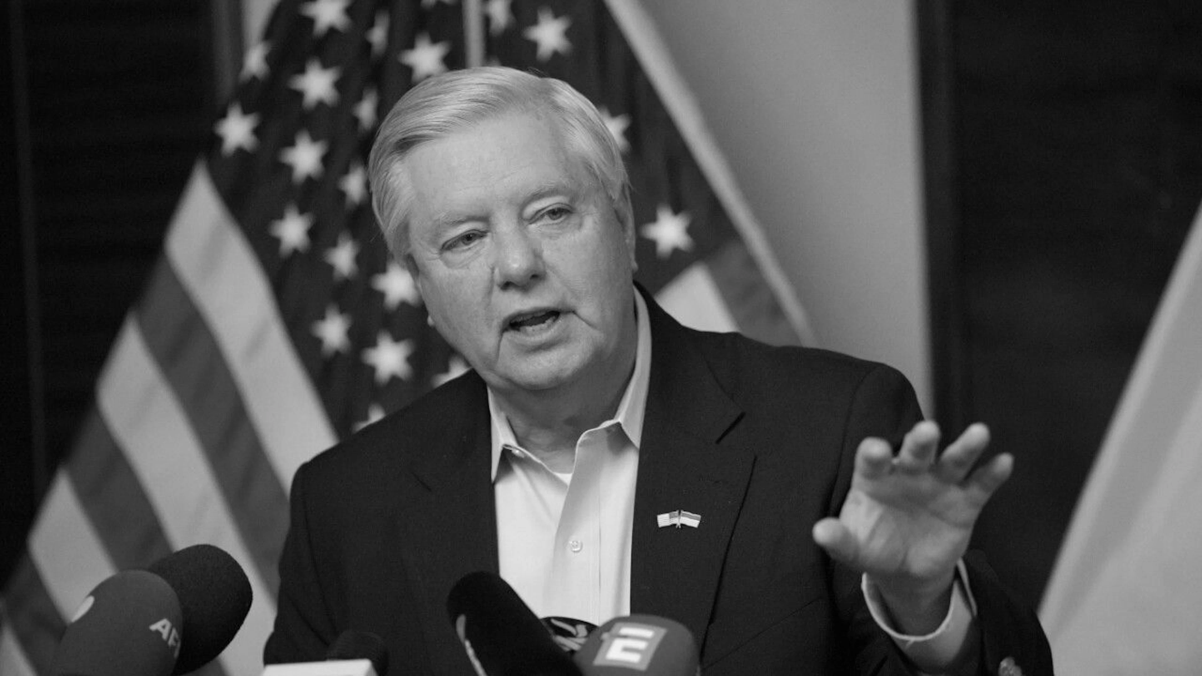 L'influent sénateur républicain Lindsey Graham, un allié de Trump, est décédé. (archives)