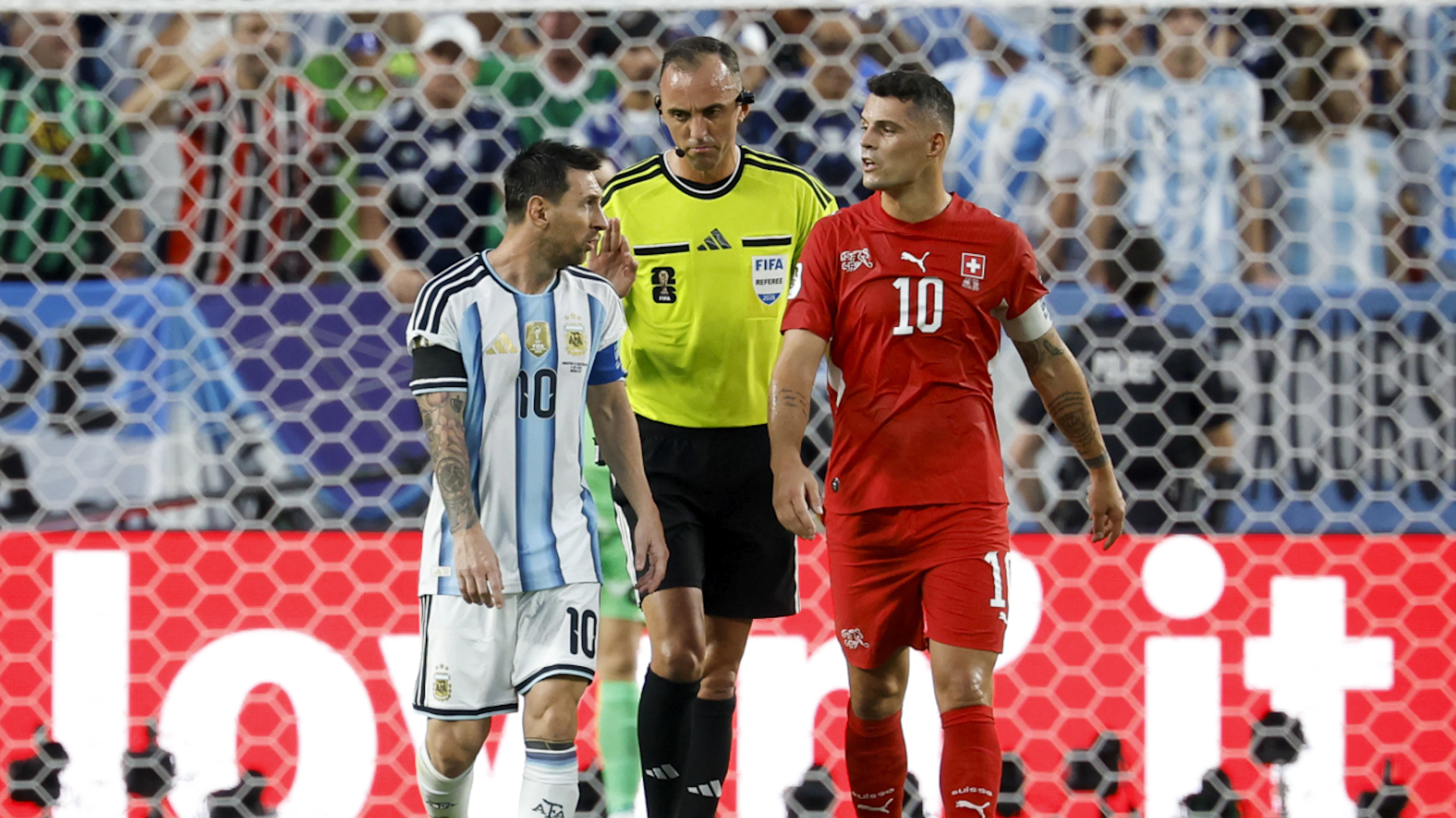 Switzerland is eliminated in the World Cup quarterfinals against Argentina