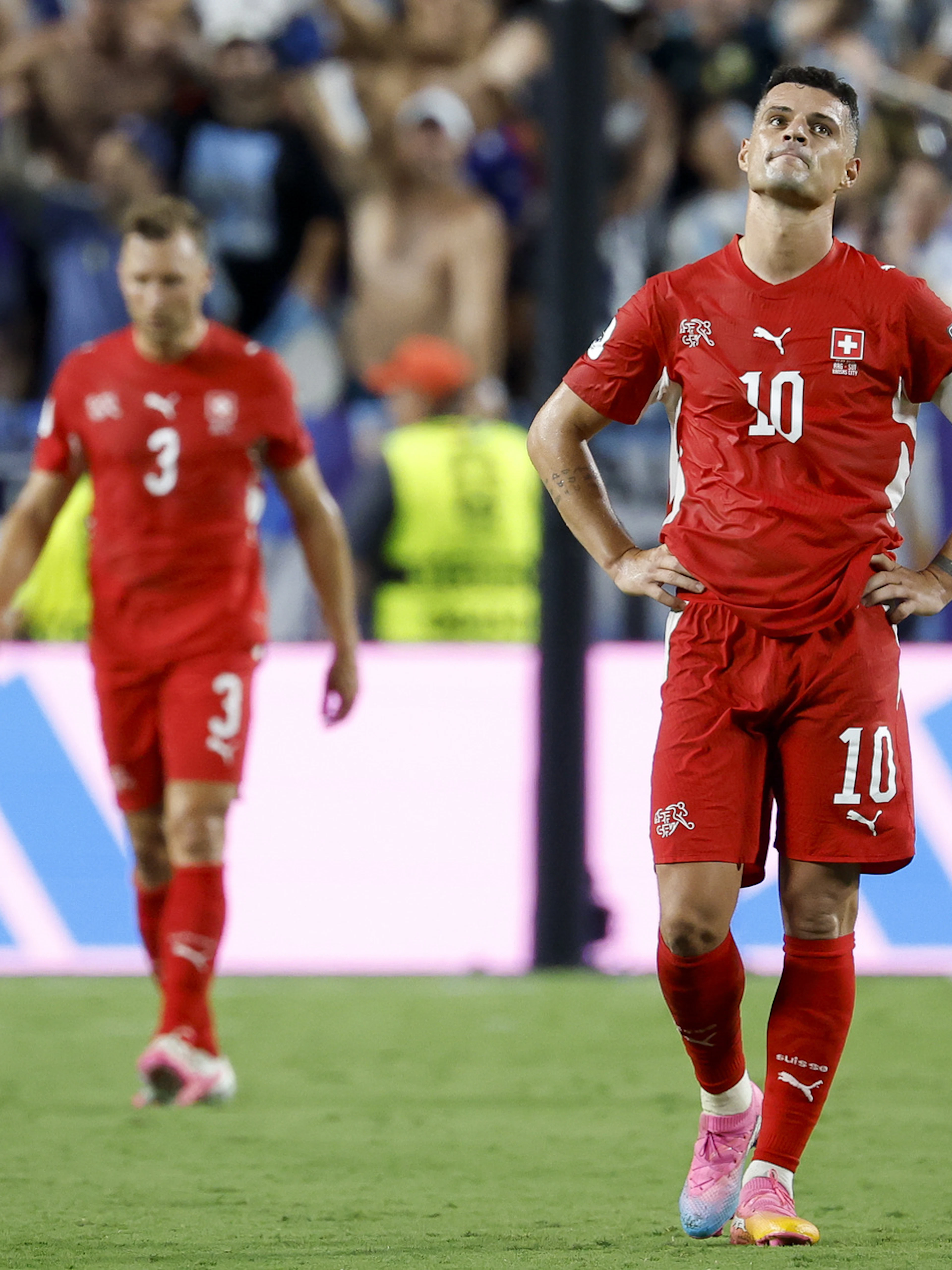 È finita. Il sogno della Svizzera s'infrange contro l'Argentina. La Nati esce a testa alta
