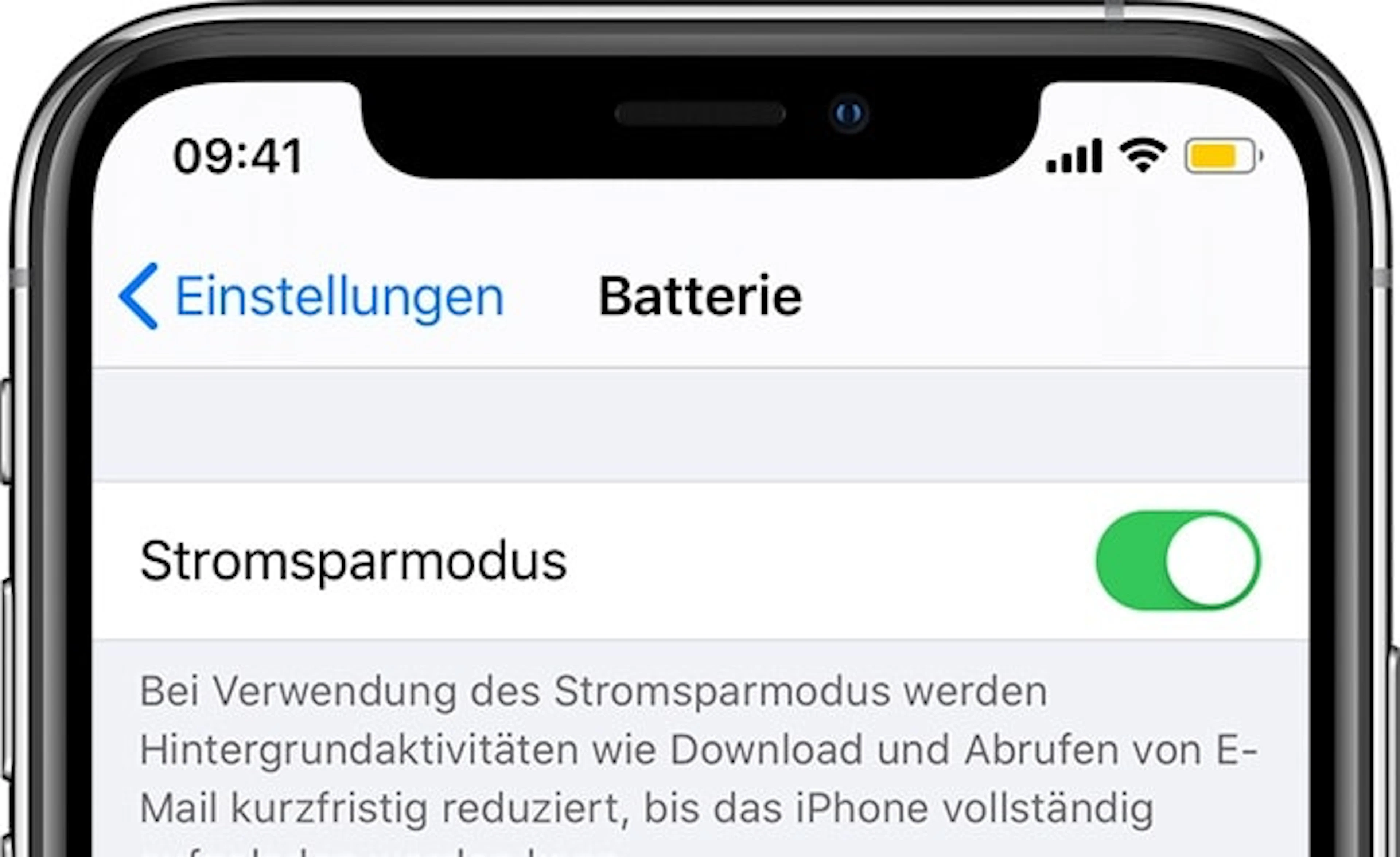 Der Stromsparmodus ist eine der einfachsten Varianten, um den Akku zu schonen.