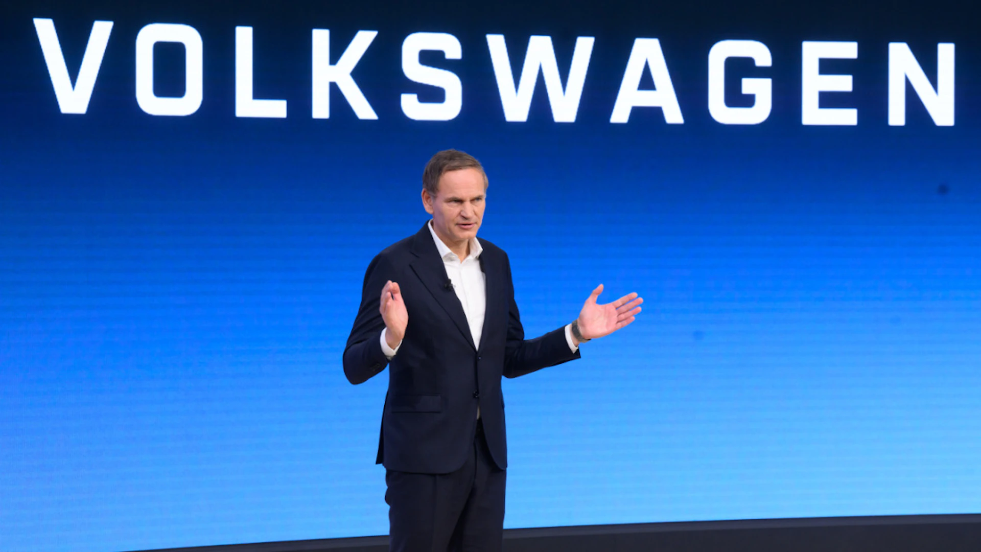 Il Ceo del gruppo Volkswagen Oliver Blume (foto d'archivio)