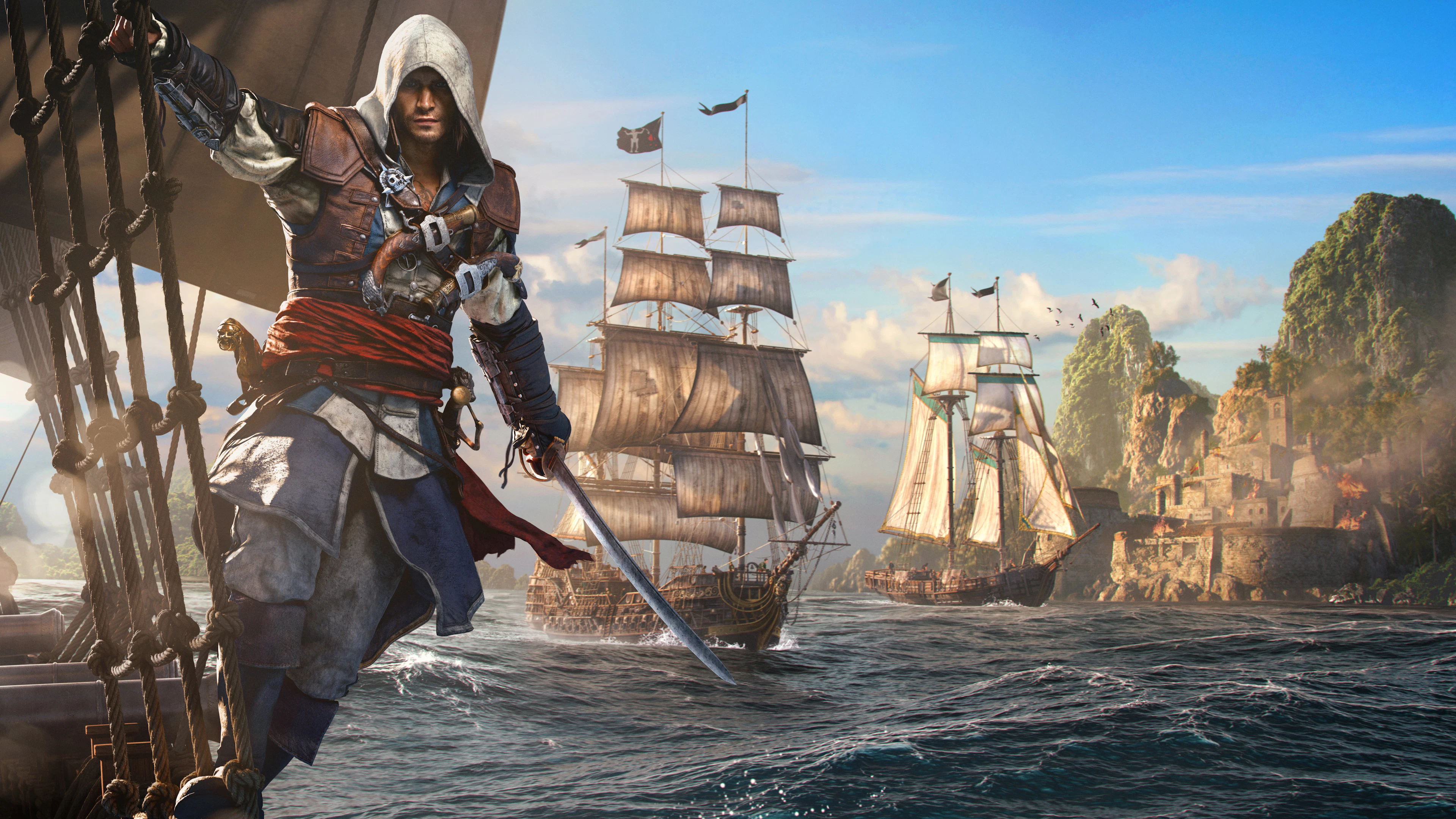 Die Kulissen in «Black Flag Resynced» sehen schlicht atemberaubend aus.