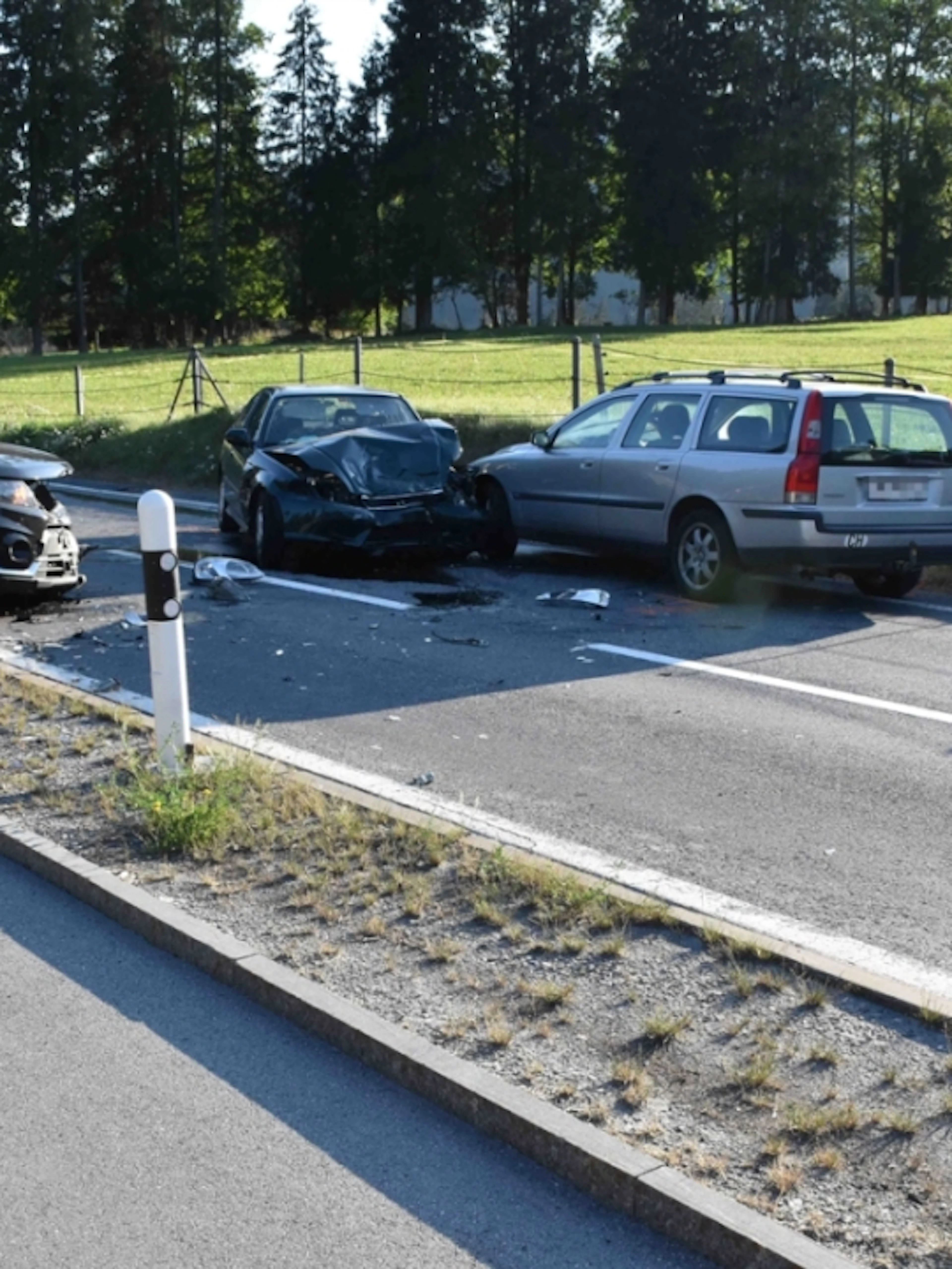 Chiusa per due ore la strada a Flims a seguito di un incidente