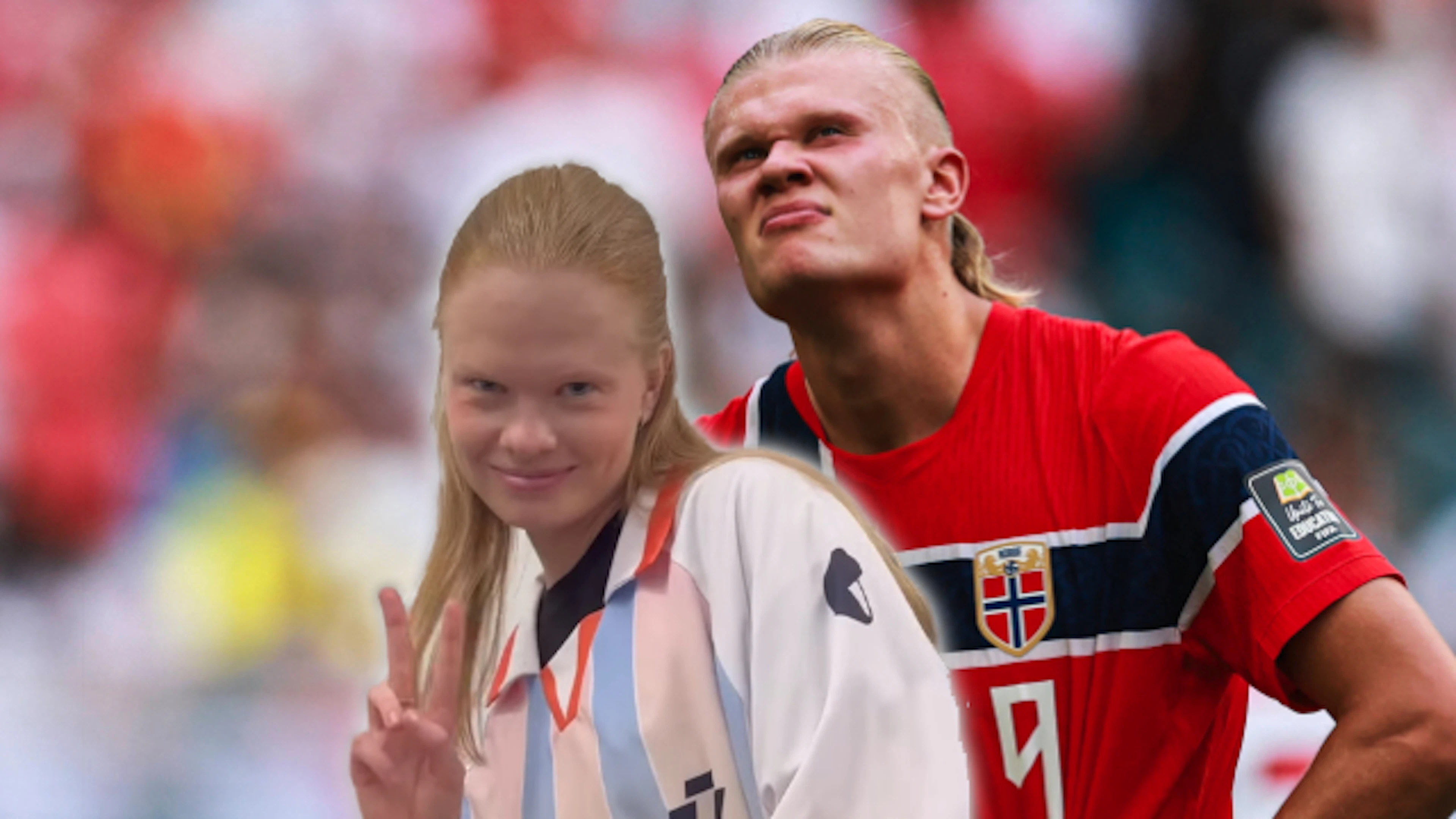 Russisches Model geht als Haaland-Doppelgängerin viral