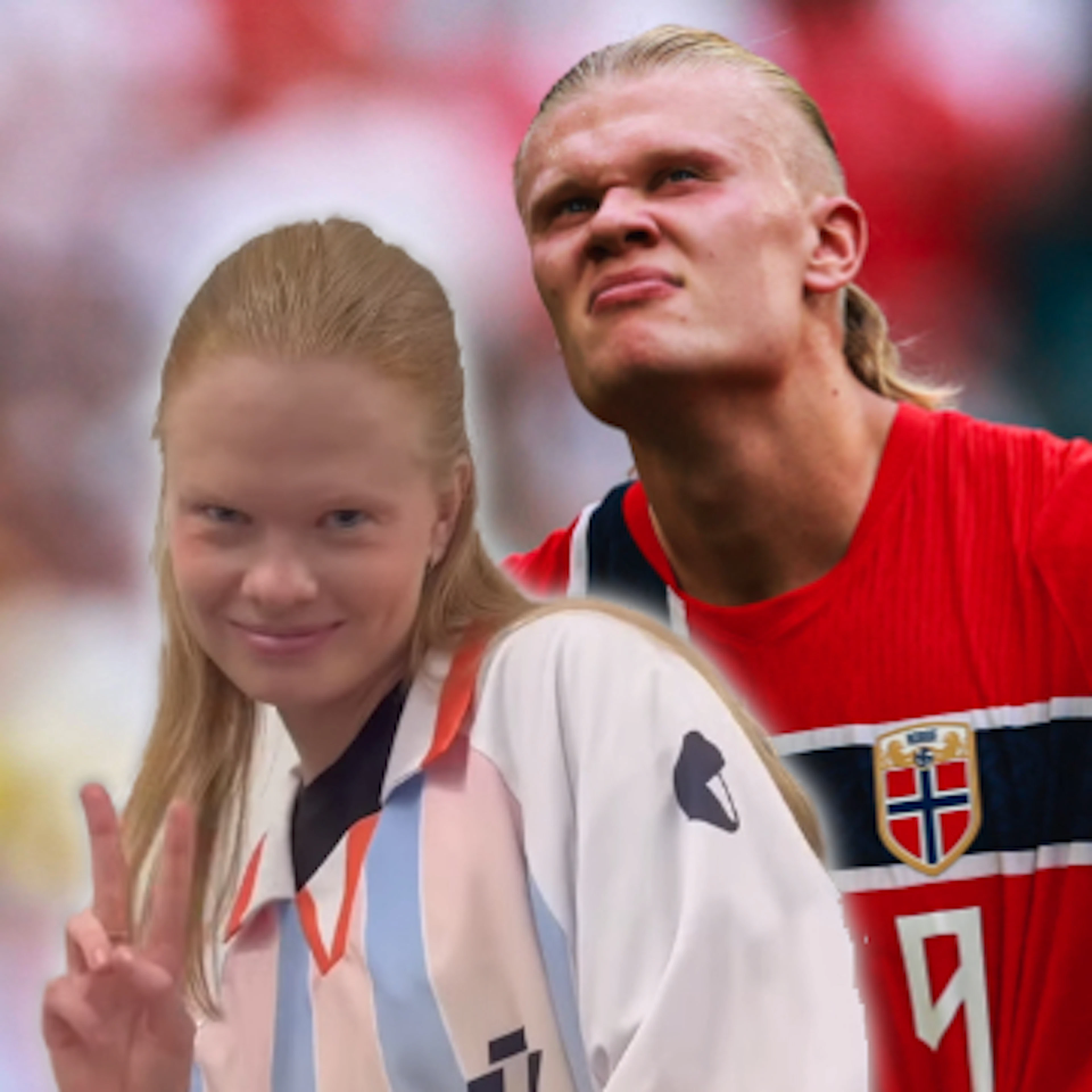 She imitates the superstar