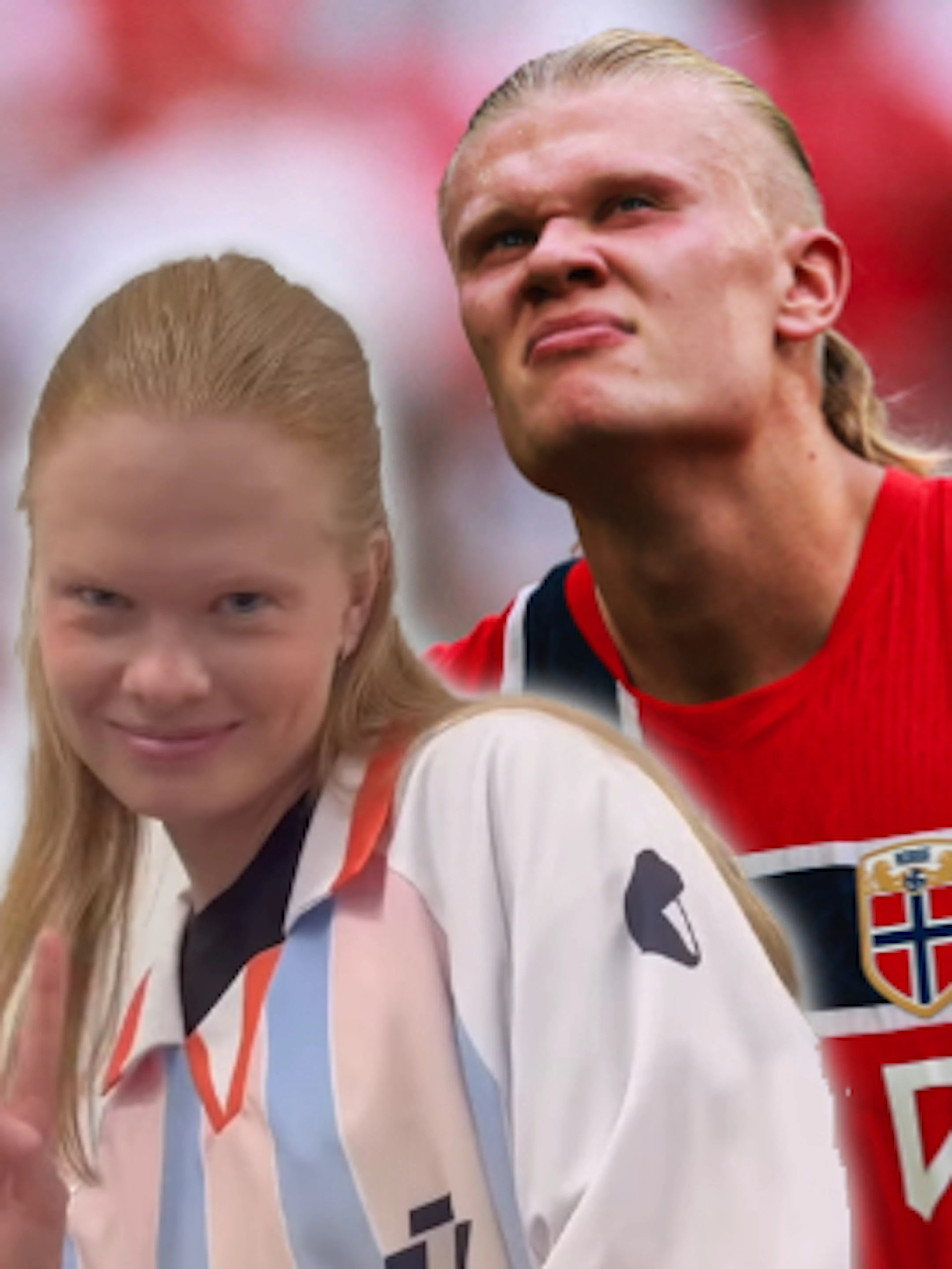 Russisches Model geht als Haaland-Doppelgängerin viral