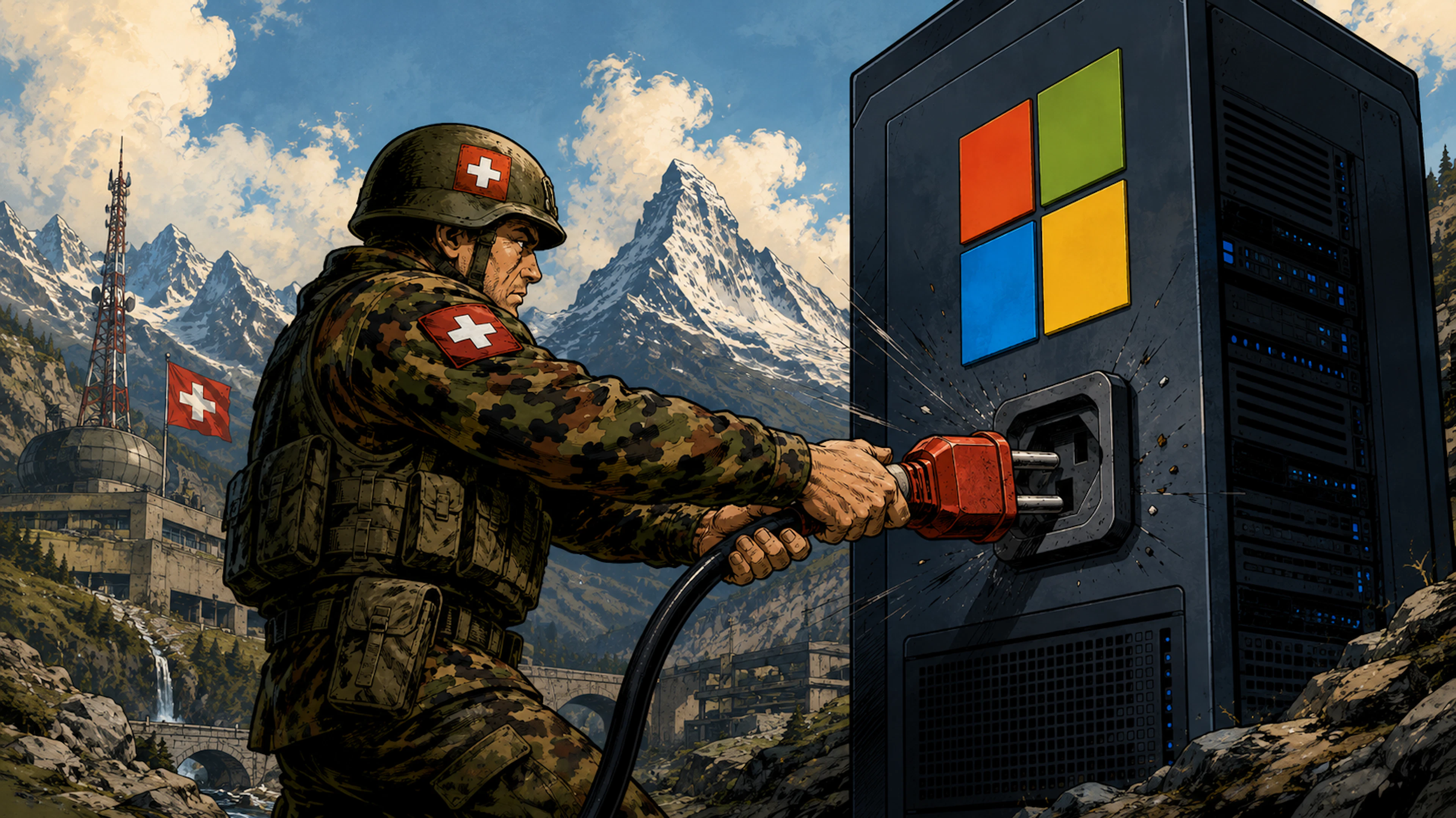 Warum die Schweizer Armee Microsoft den Stecker zieht
