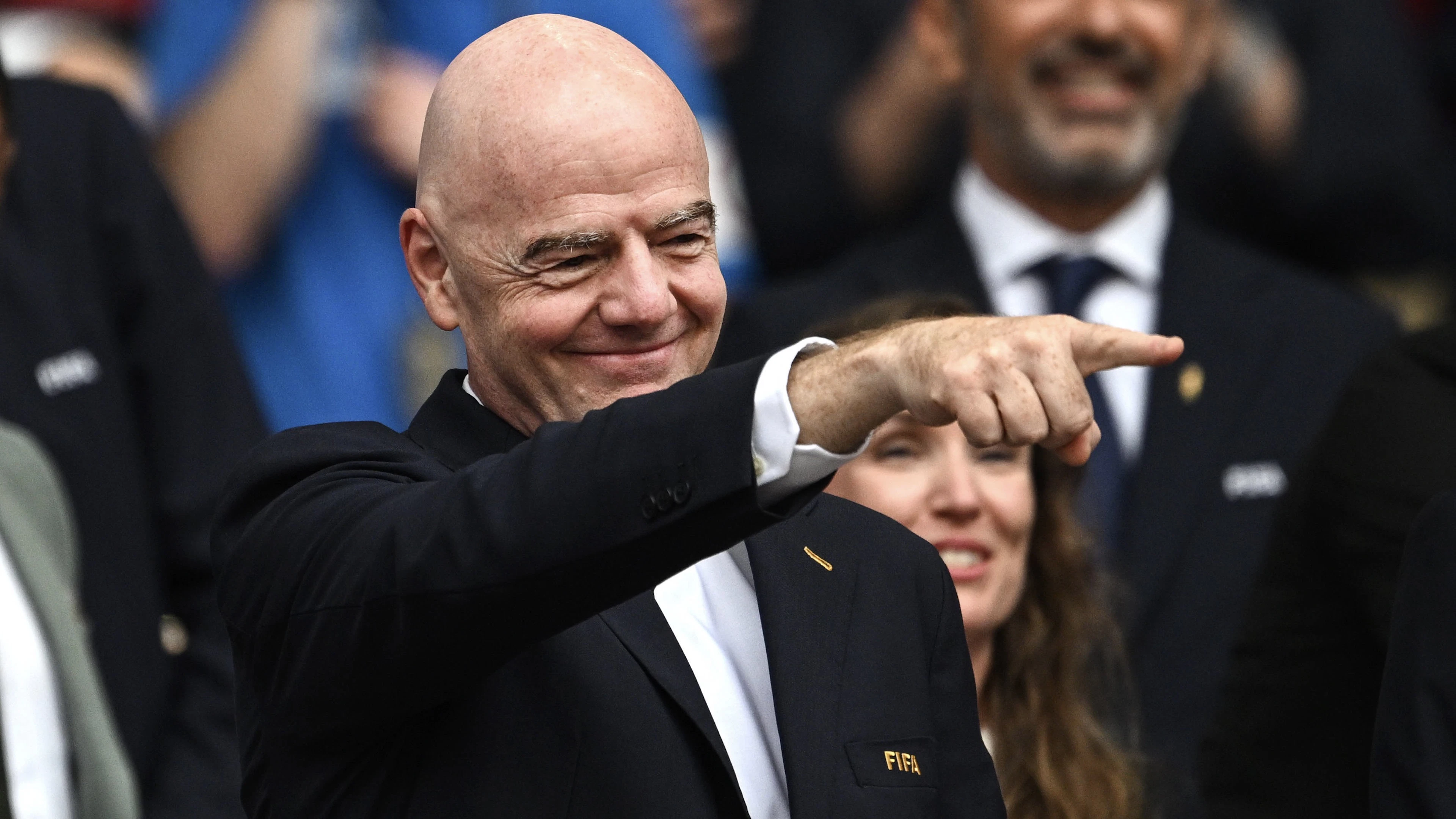 Gianni Infantino : «Tout est paisible, tout est beau, tout est fantastique»