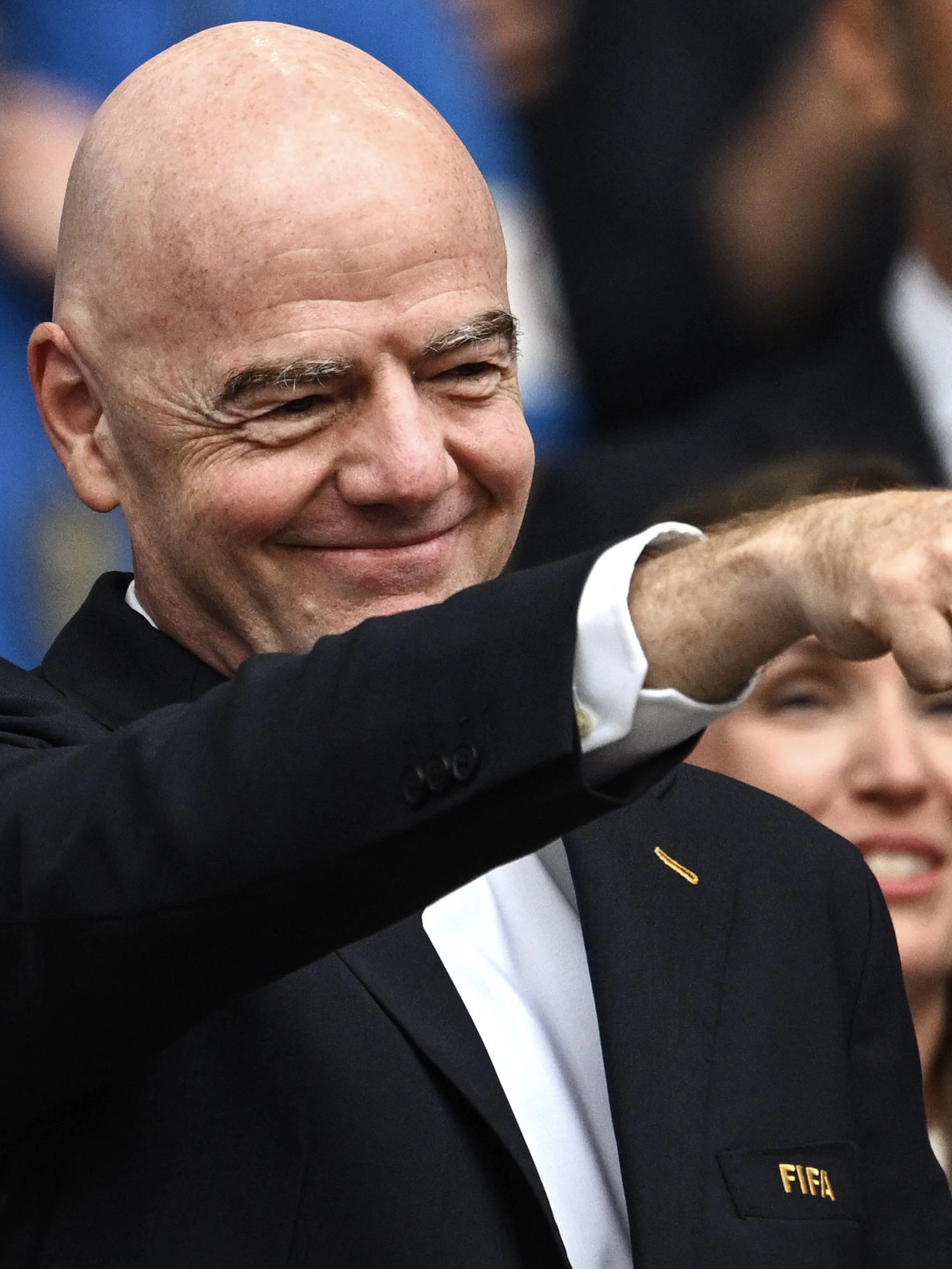 Gianni Infantino : «Tout est paisible, tout est beau, tout est fantastique»