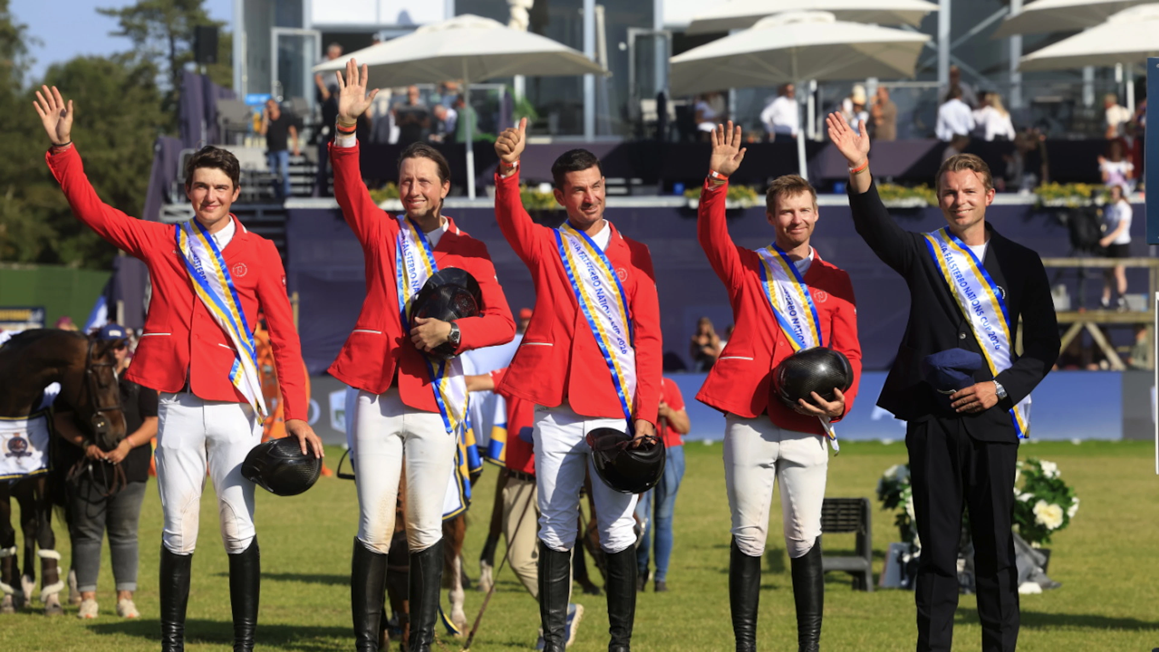 Die Schweizer Equipe für die Springreiter-WM im August in Aachen