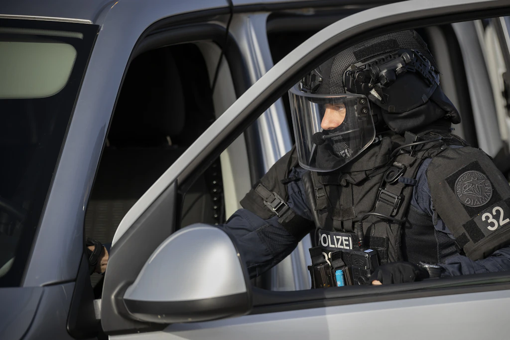 Shots fired in residential area - | Special unit on site