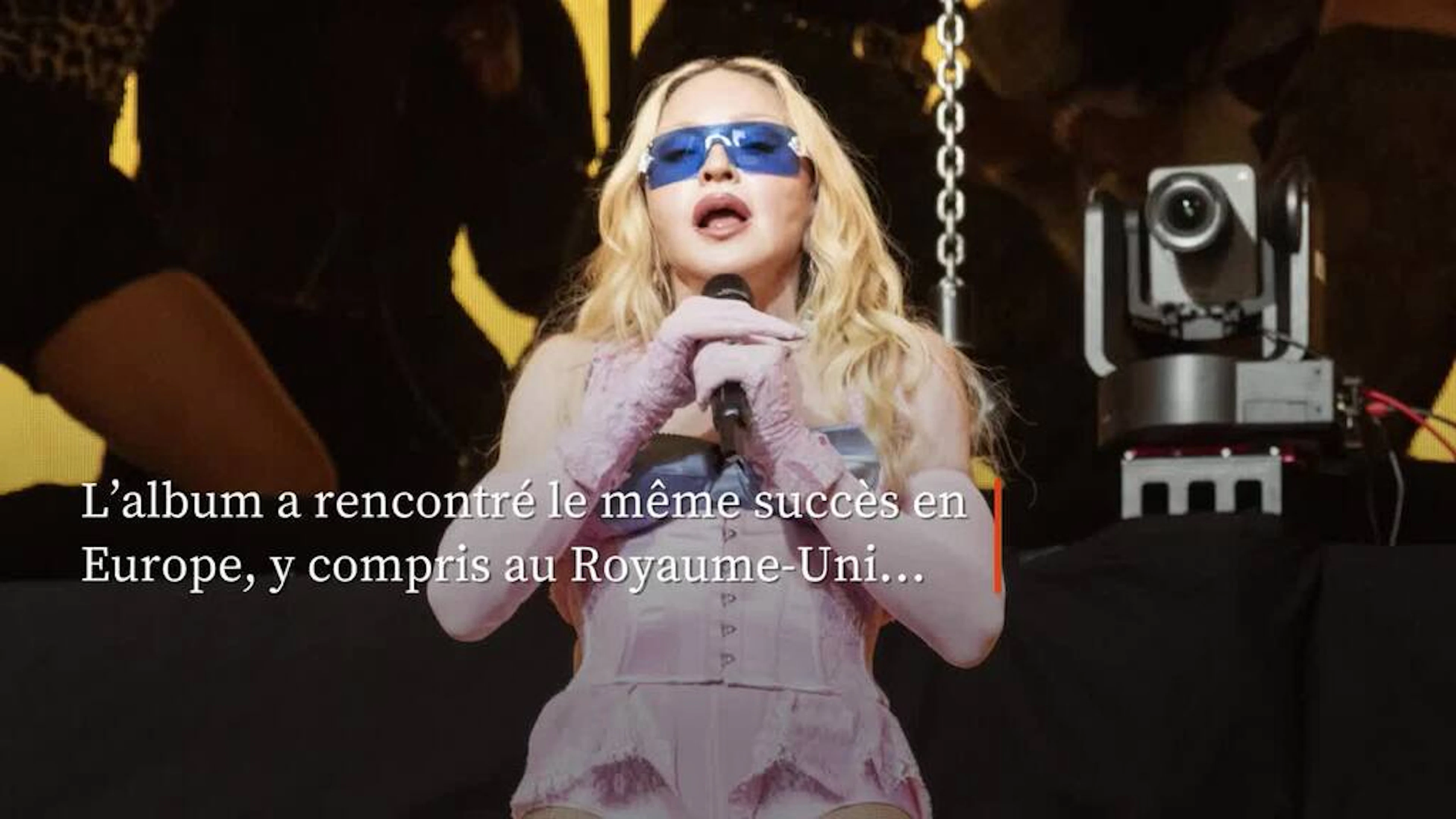 Madonna renoue avec la première place dans les charts