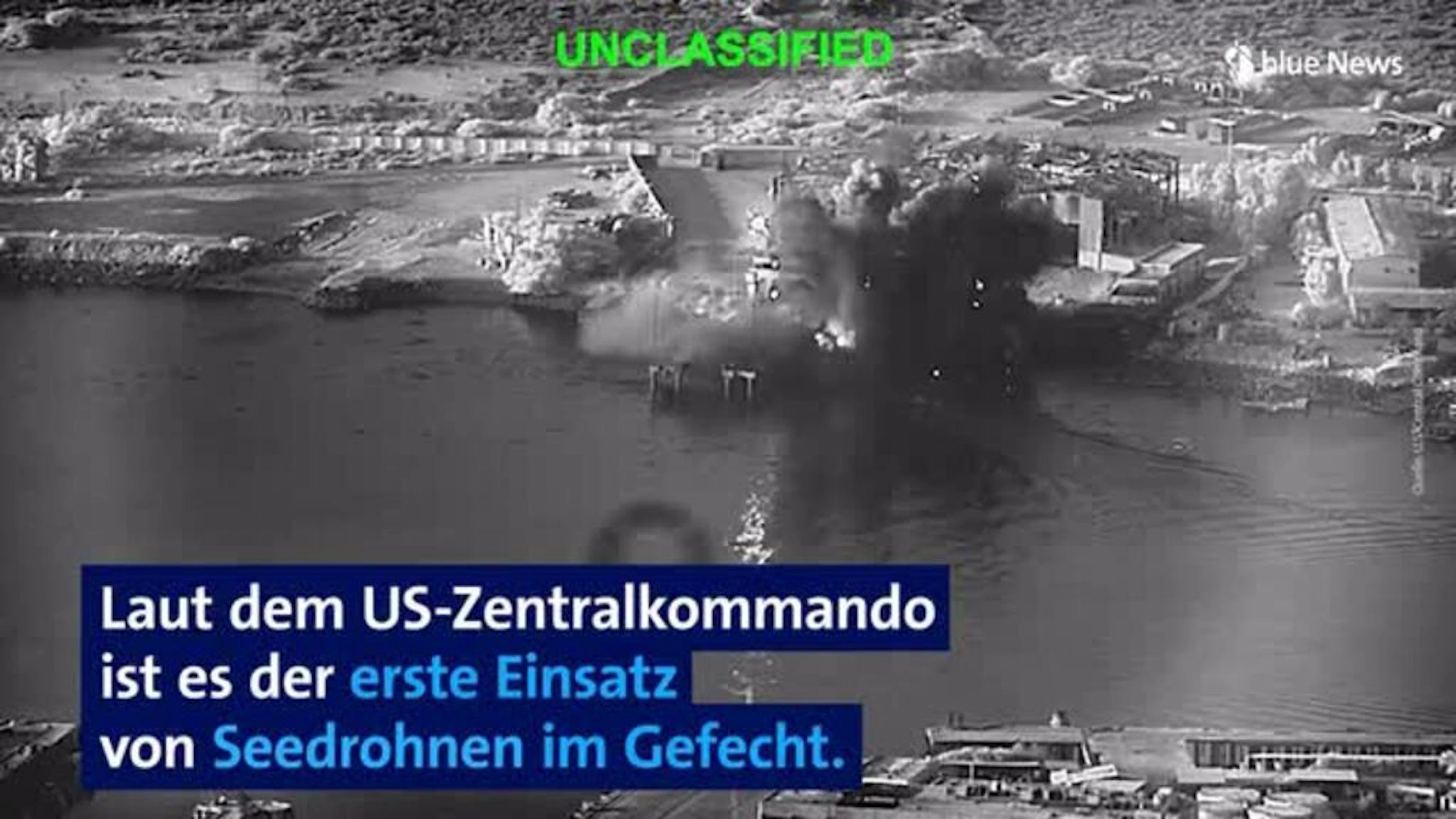 Neue Militärtaktik: Video zeigt ersten US-Seedrohnen-Einsatz im Iran