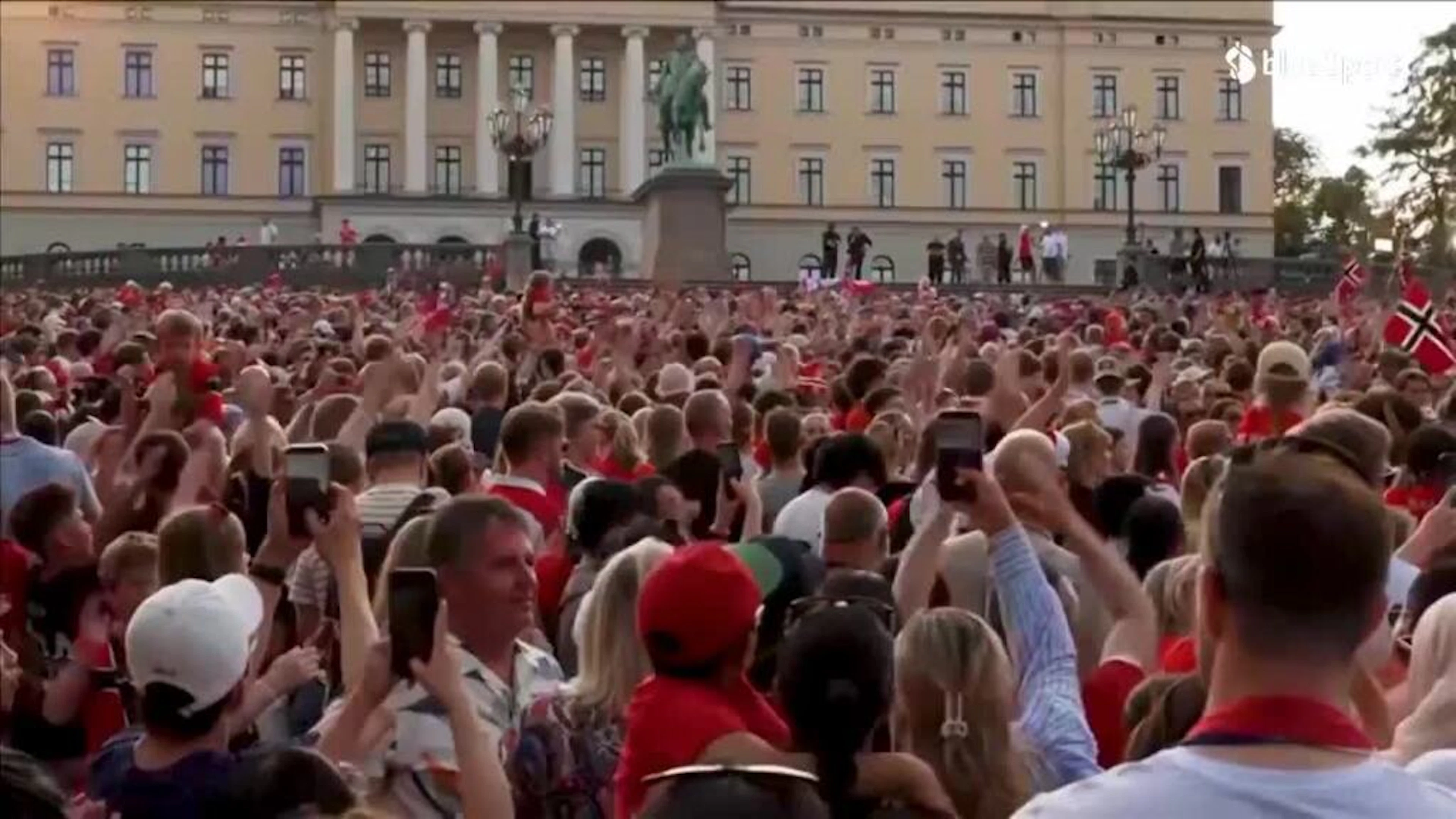 Haaland und und Co. werden von 88'000 Fans in Norwegen empfangen