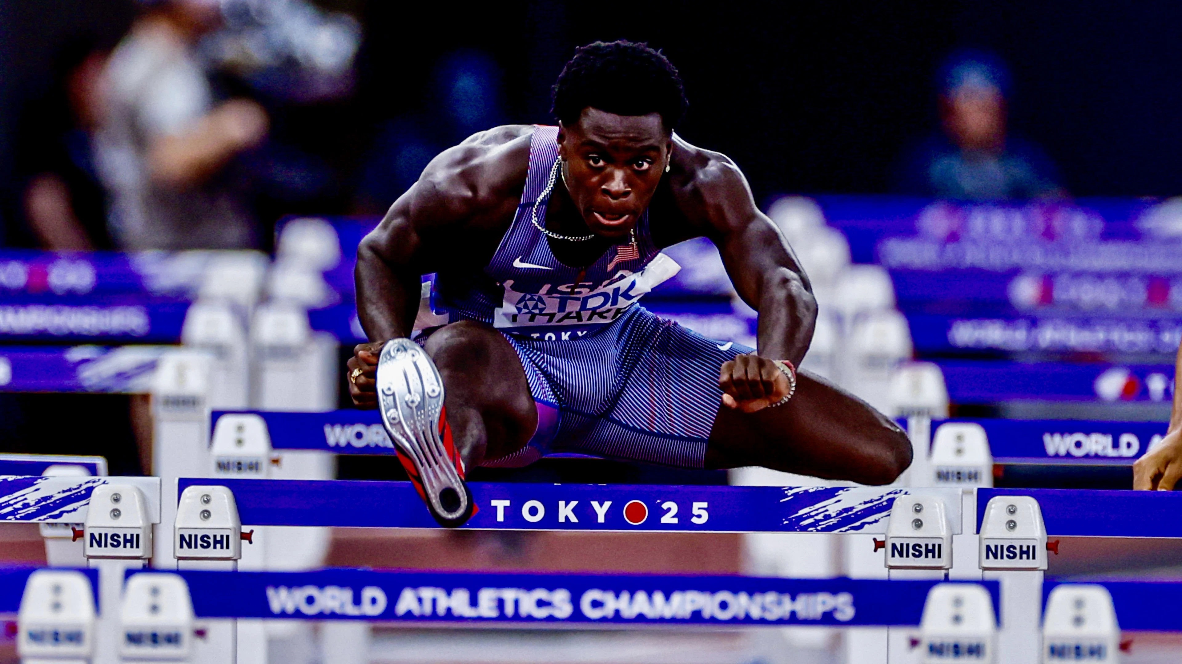 Ja'Kobe Tharp épate encore à Budapest, Armand Duplantis frôle le record