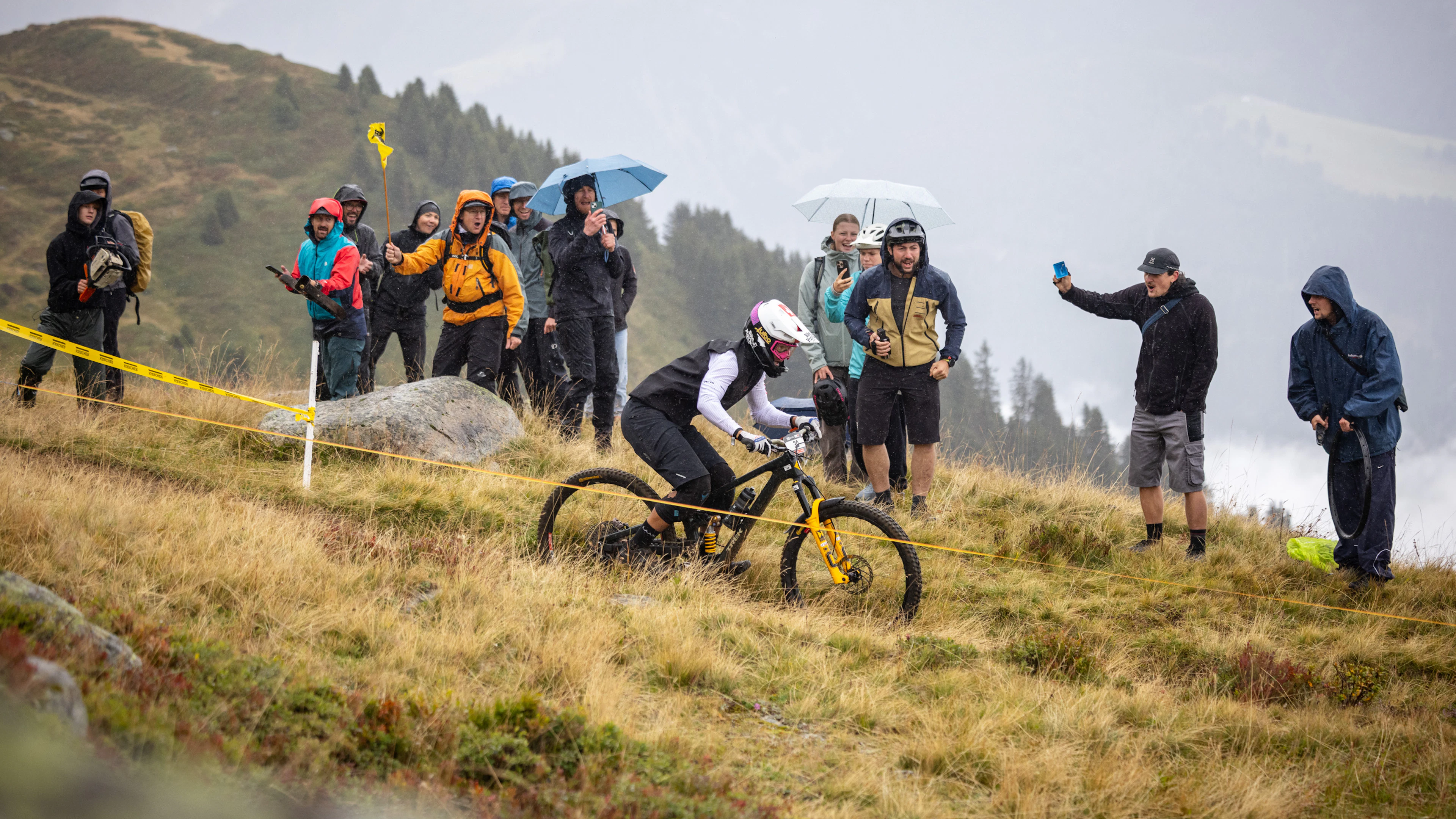 Minuty will be cheering on his friends at the World Cup race in Valais.