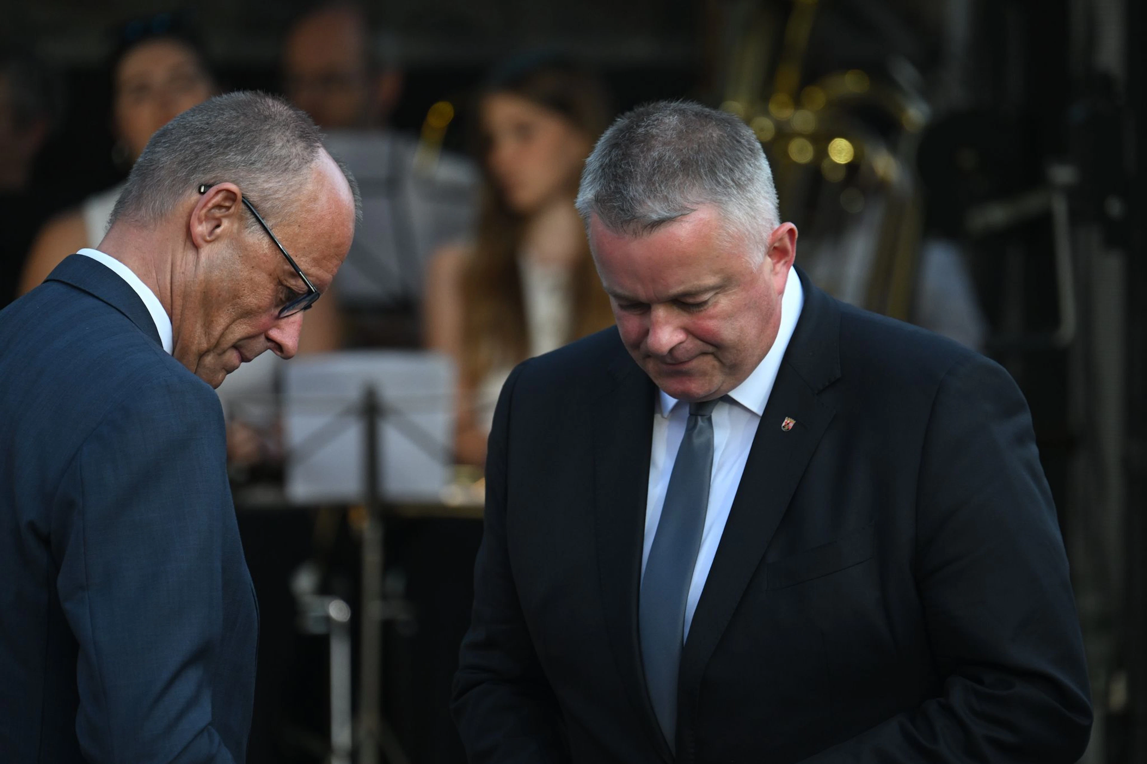 Bundeskanzler und Ministerpräsident erinnern an die Flutnacht.