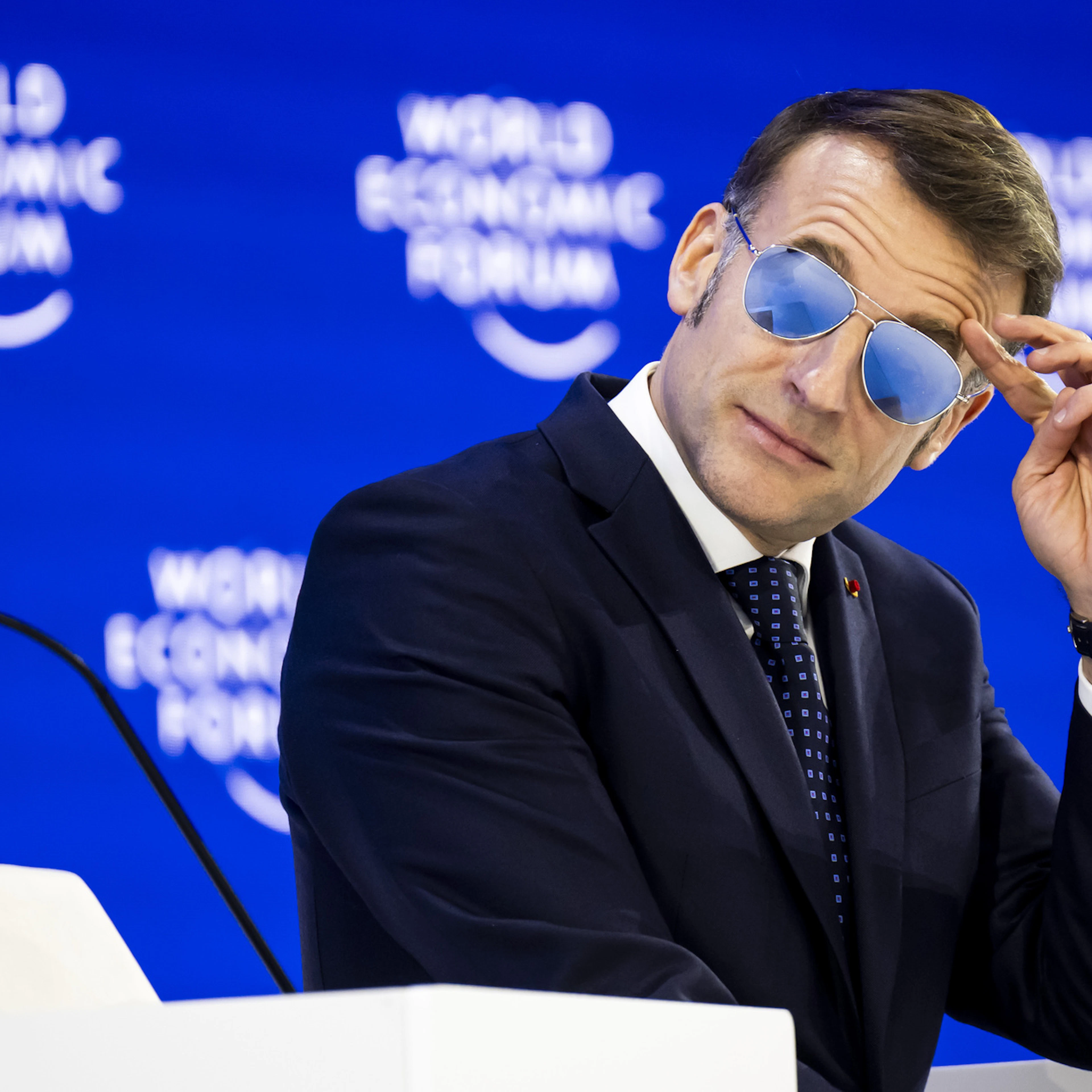 Präsident macht auf Ikea