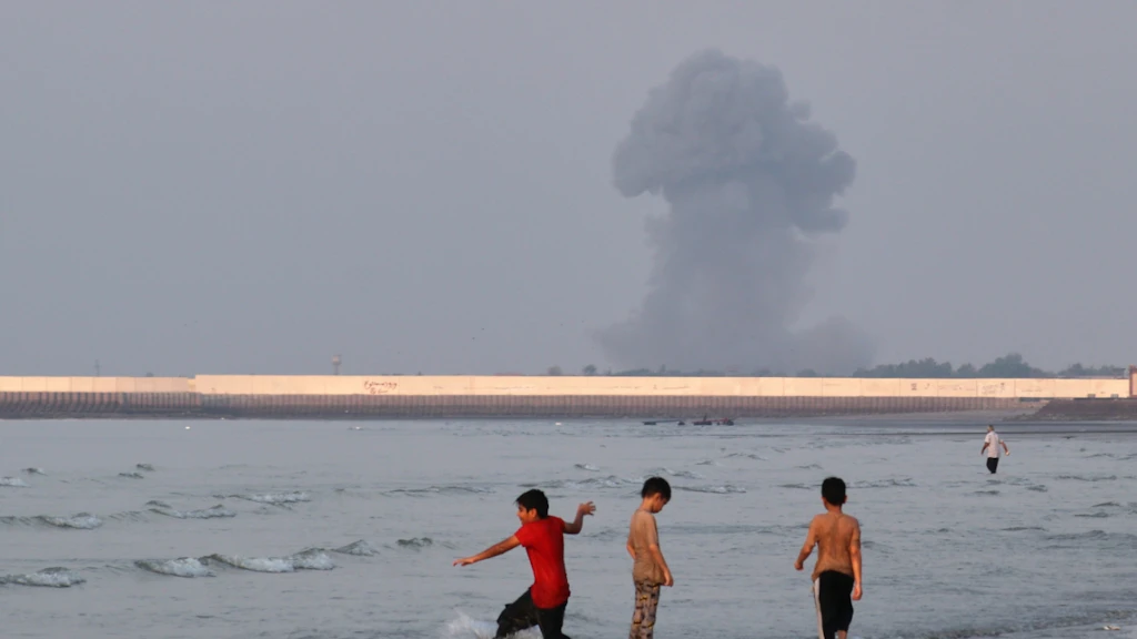 Photo: Bluewin Reprise du blocus naval et escalade des frappes