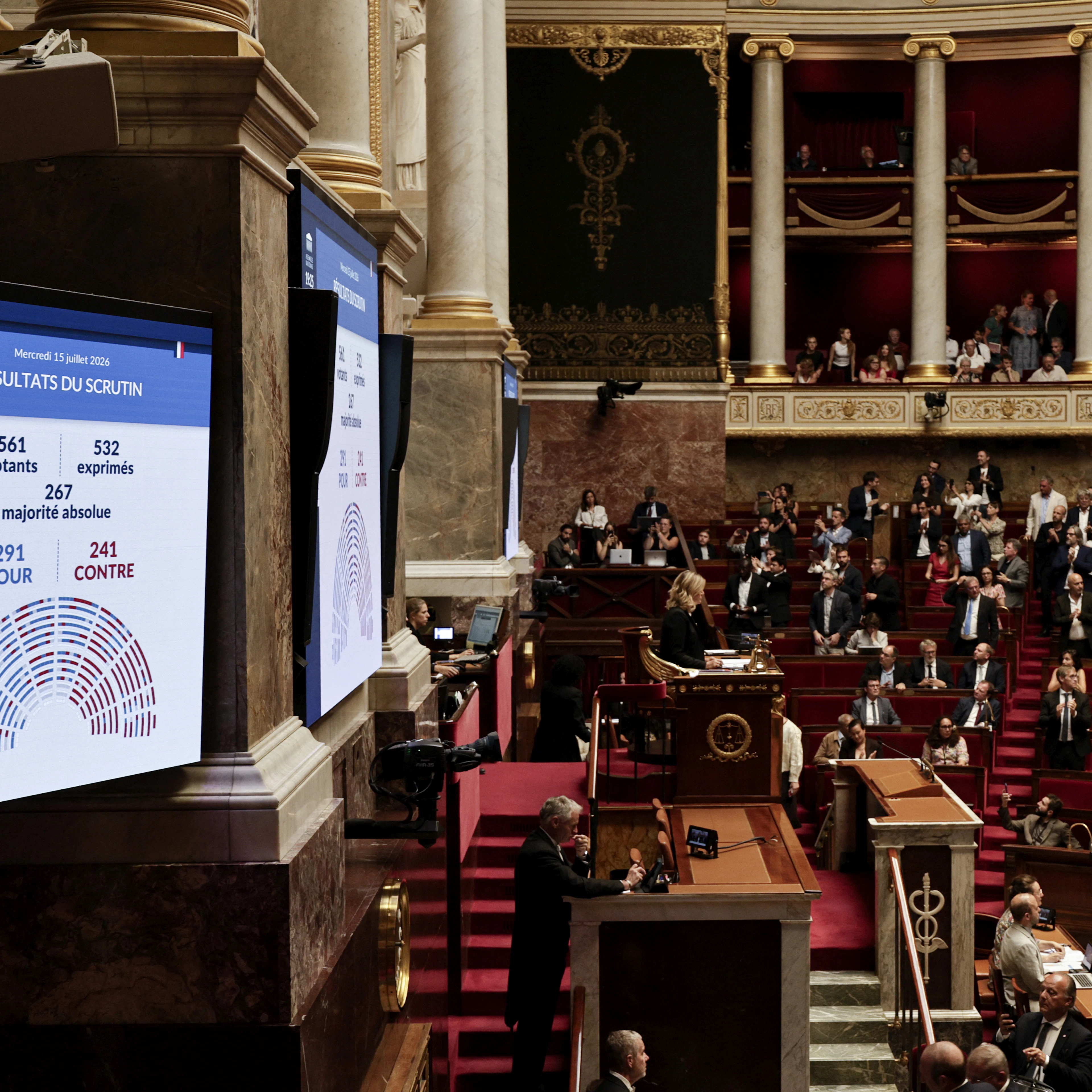 La France approuve le projet de loi