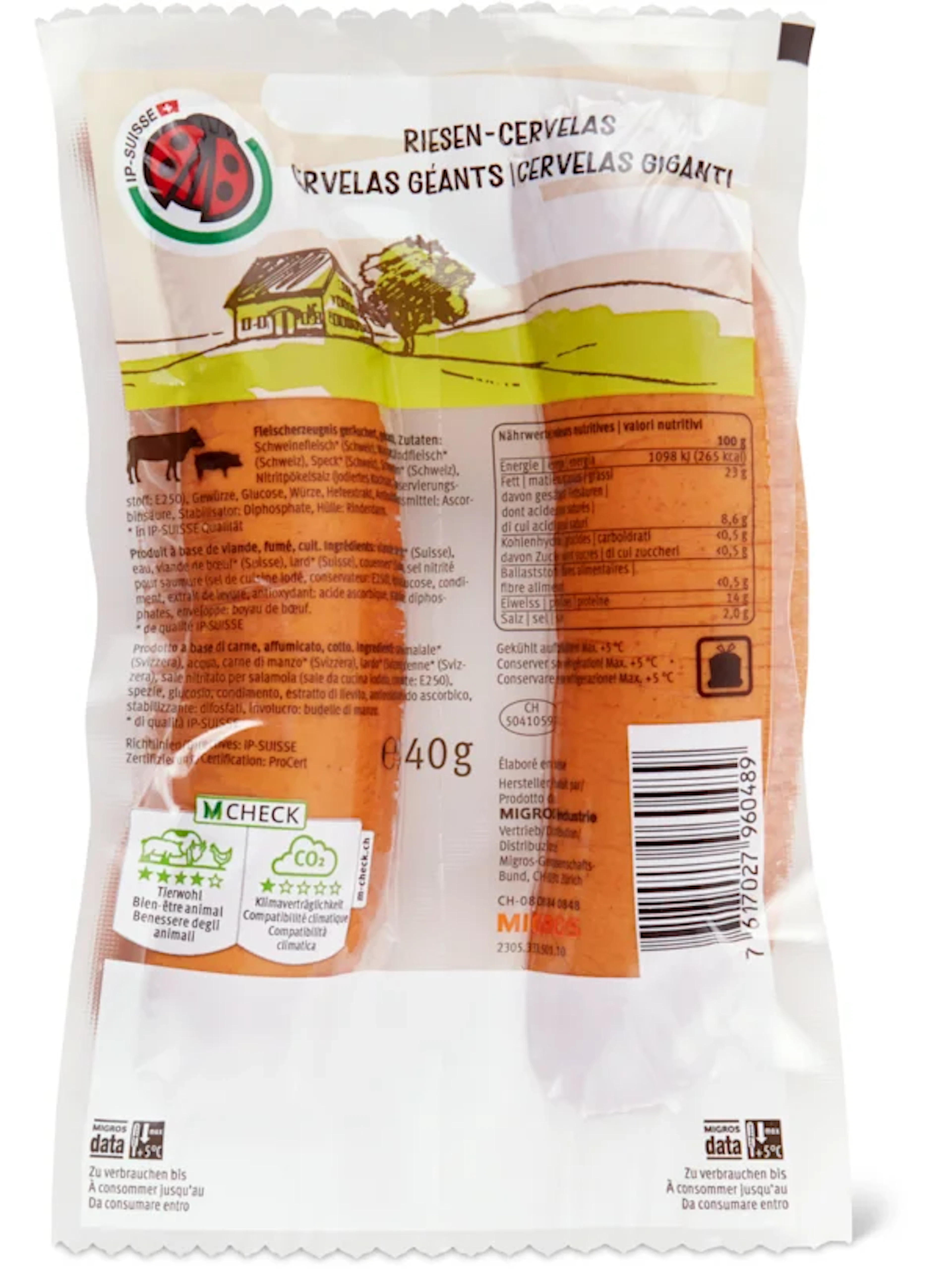 Coup sur coup, Migros rappelle un cervelas et du saumon
