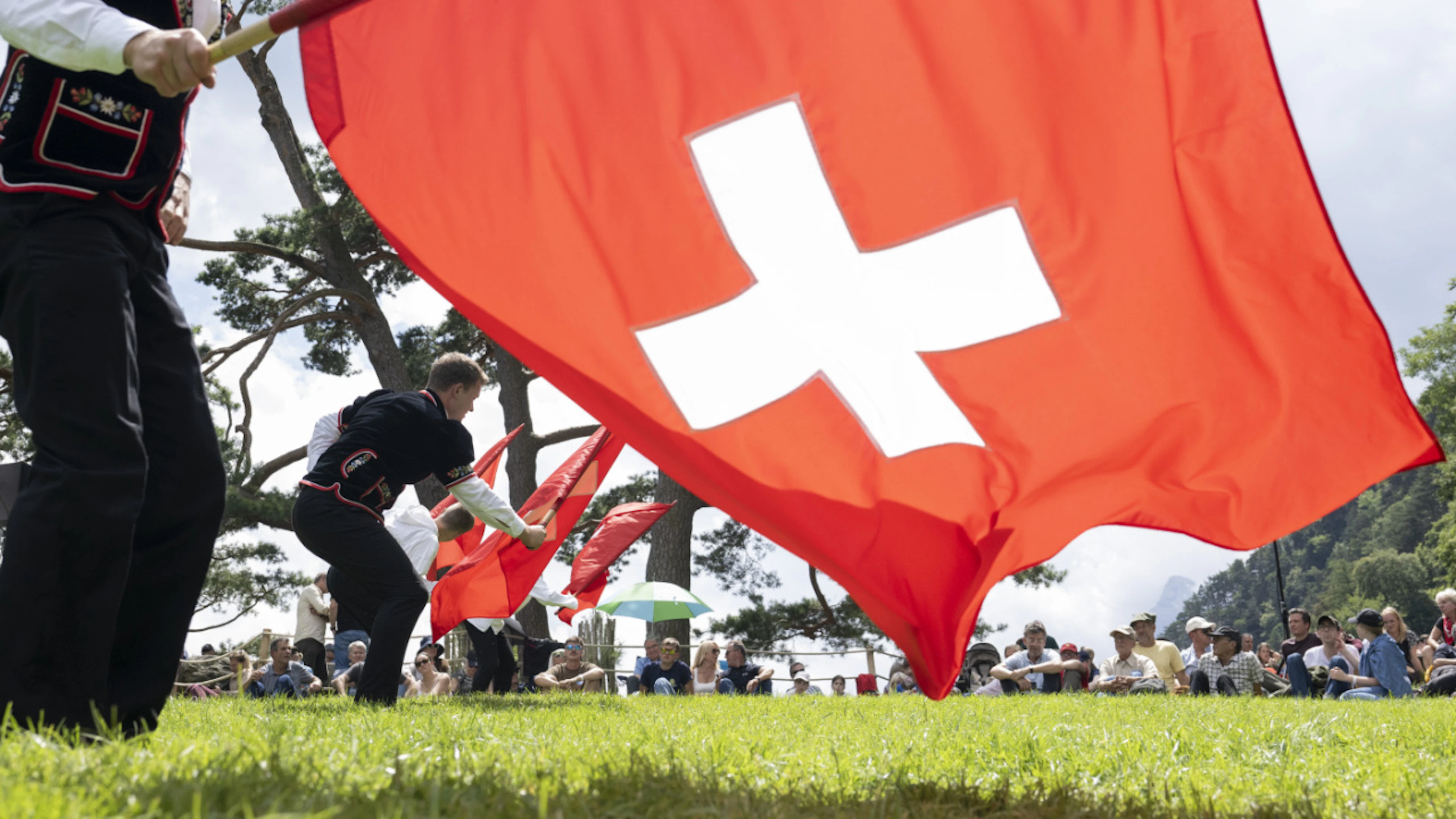 Dichtes Programm für Bundesräte am Nationalfeiertag