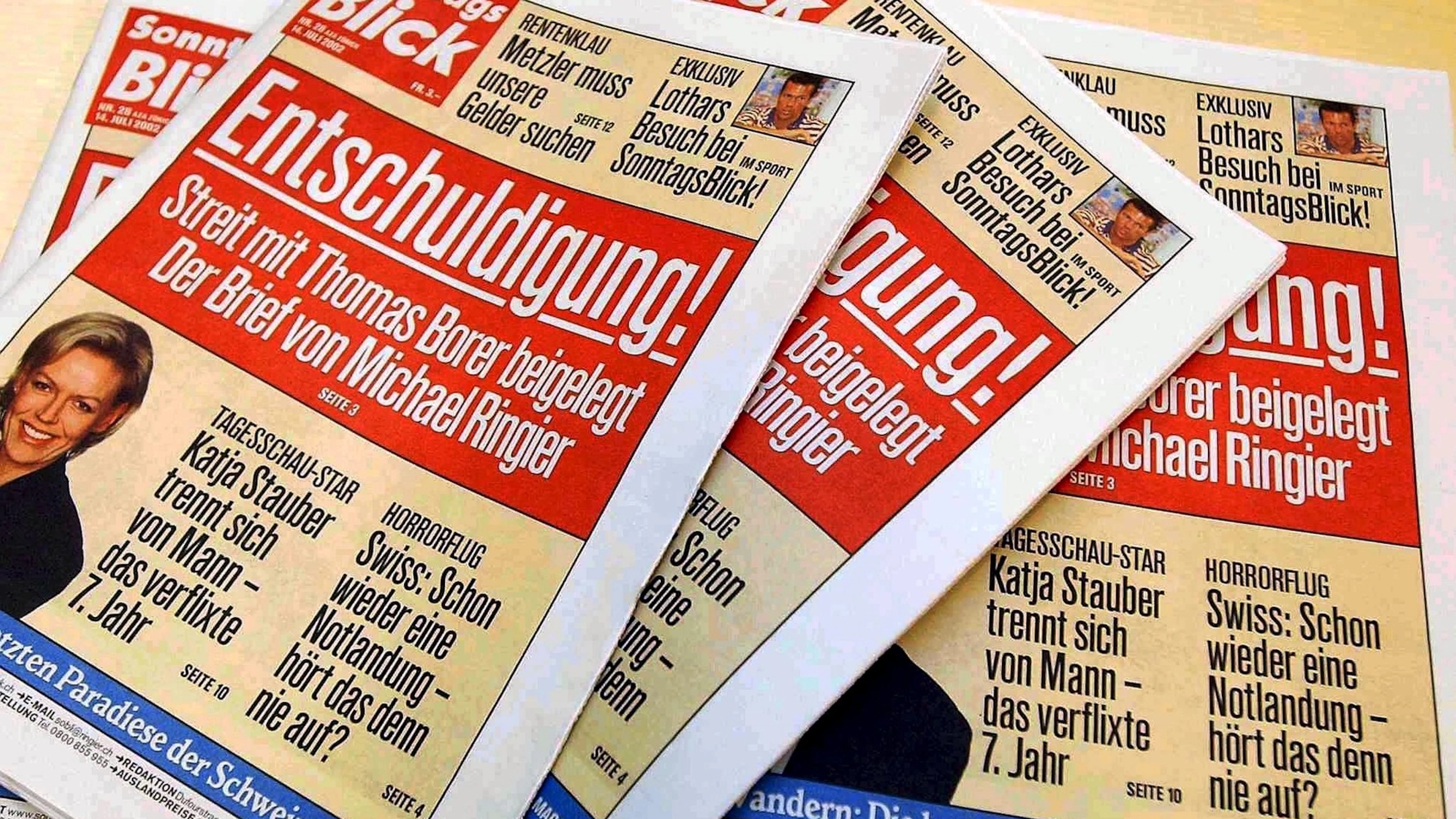 «SonntagsBlick» soll Ende 2026 eingestellt werden